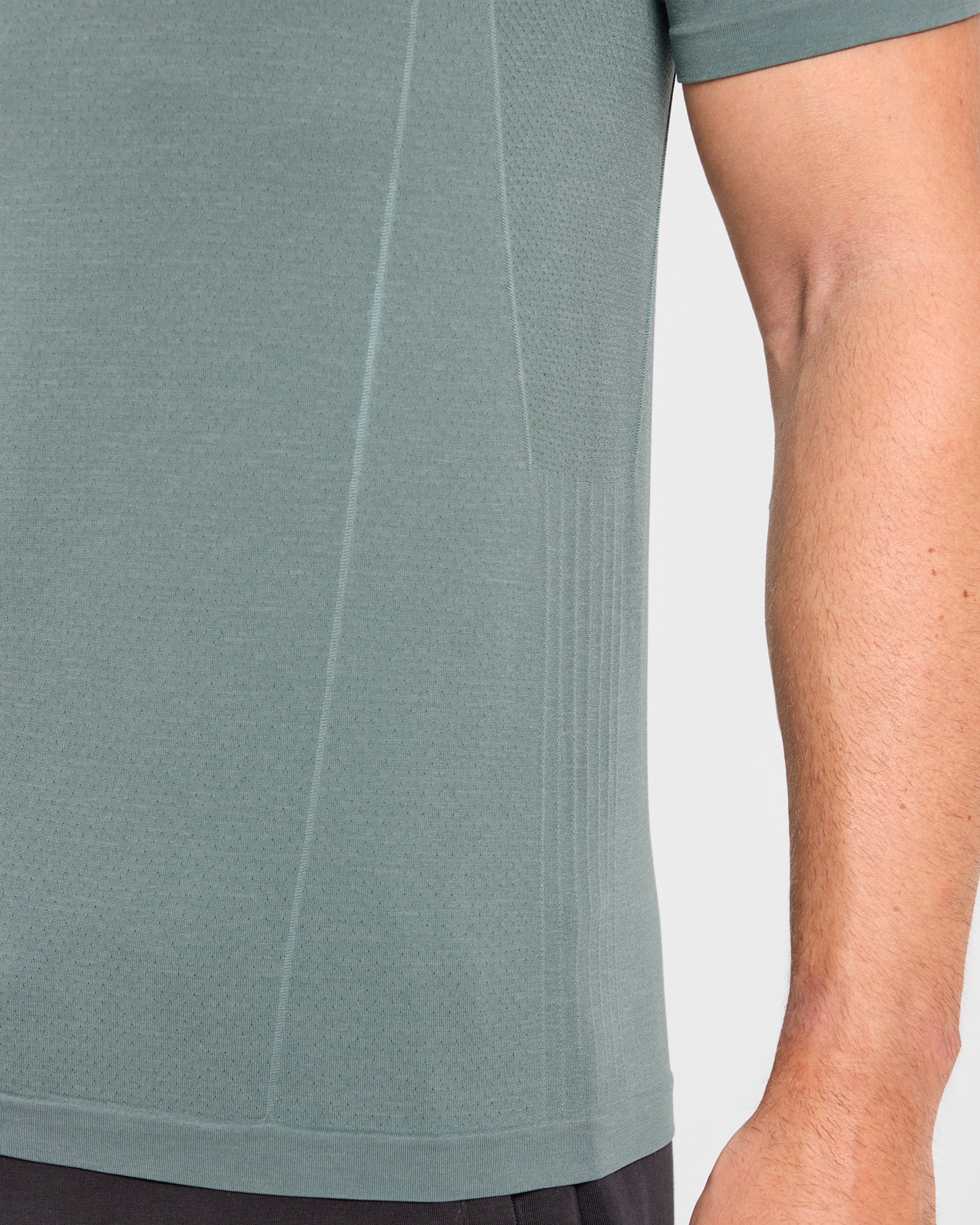 Reinforce Performance Seamless T Shirt - Muted Teal