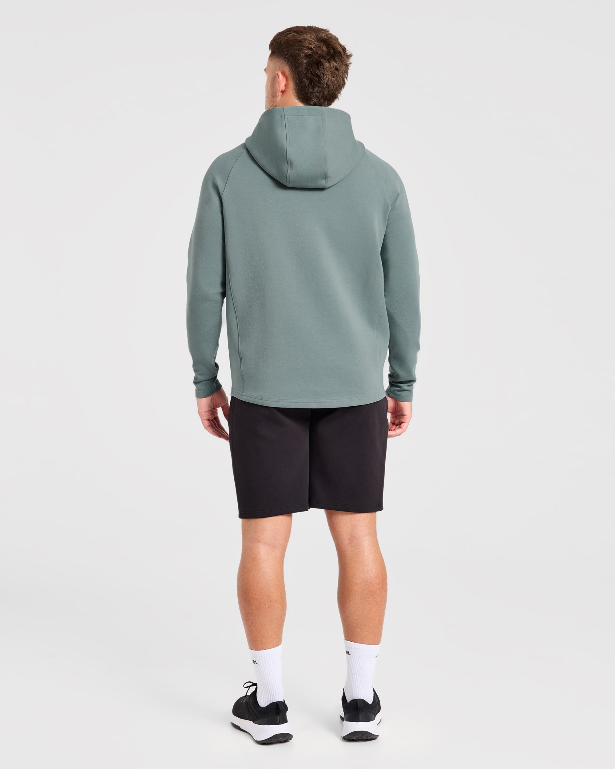 Reinforce Performance 1/2 Zip Pullover - Muted Teal