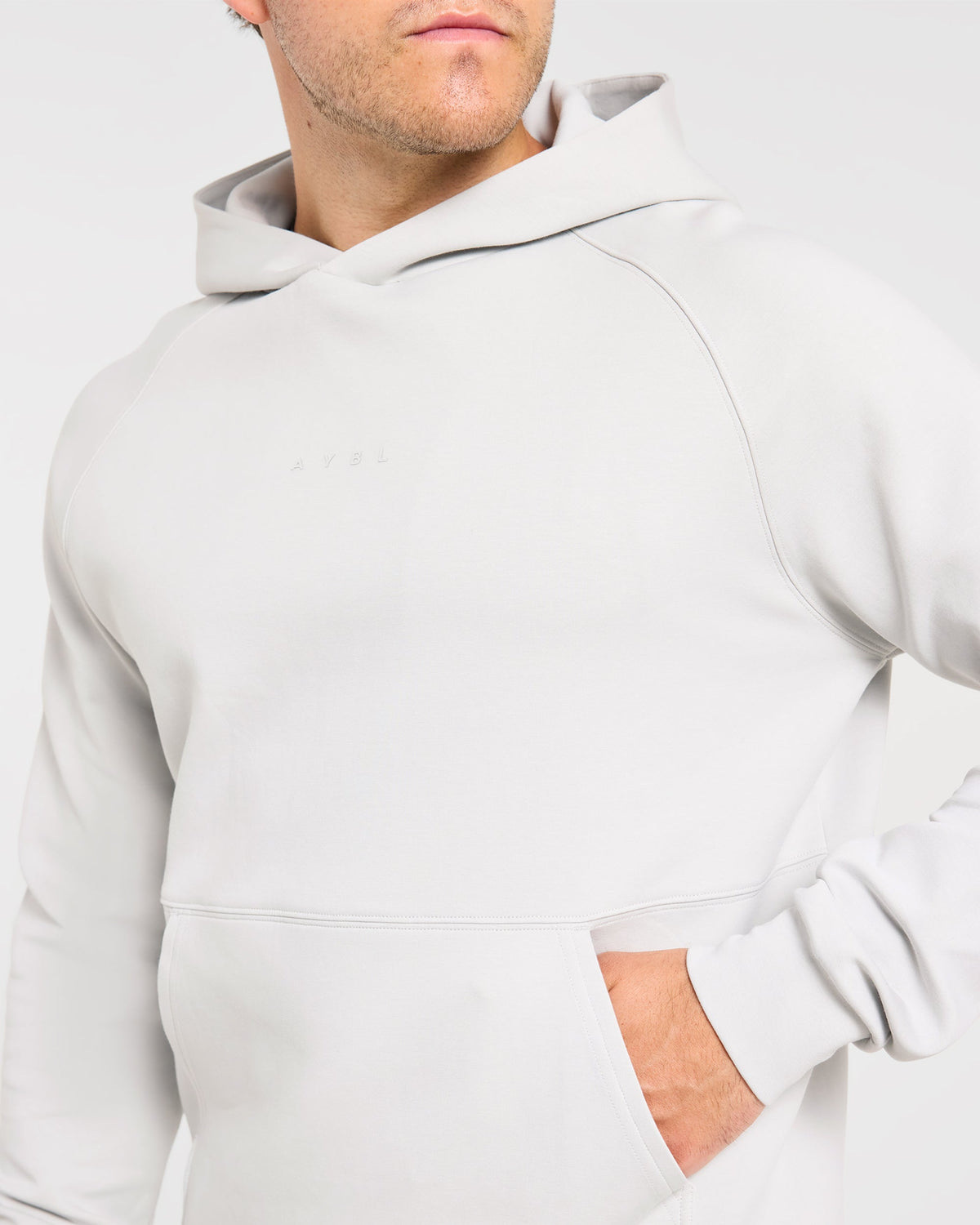 Reinforce Performance Hoodie - Light Stone Grey