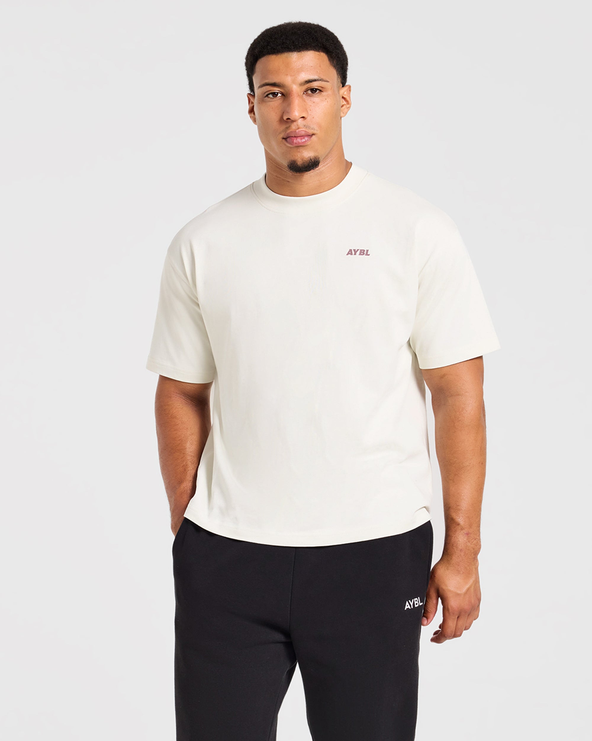 Iron Paradise Oversized T Shirt - Off Blanc