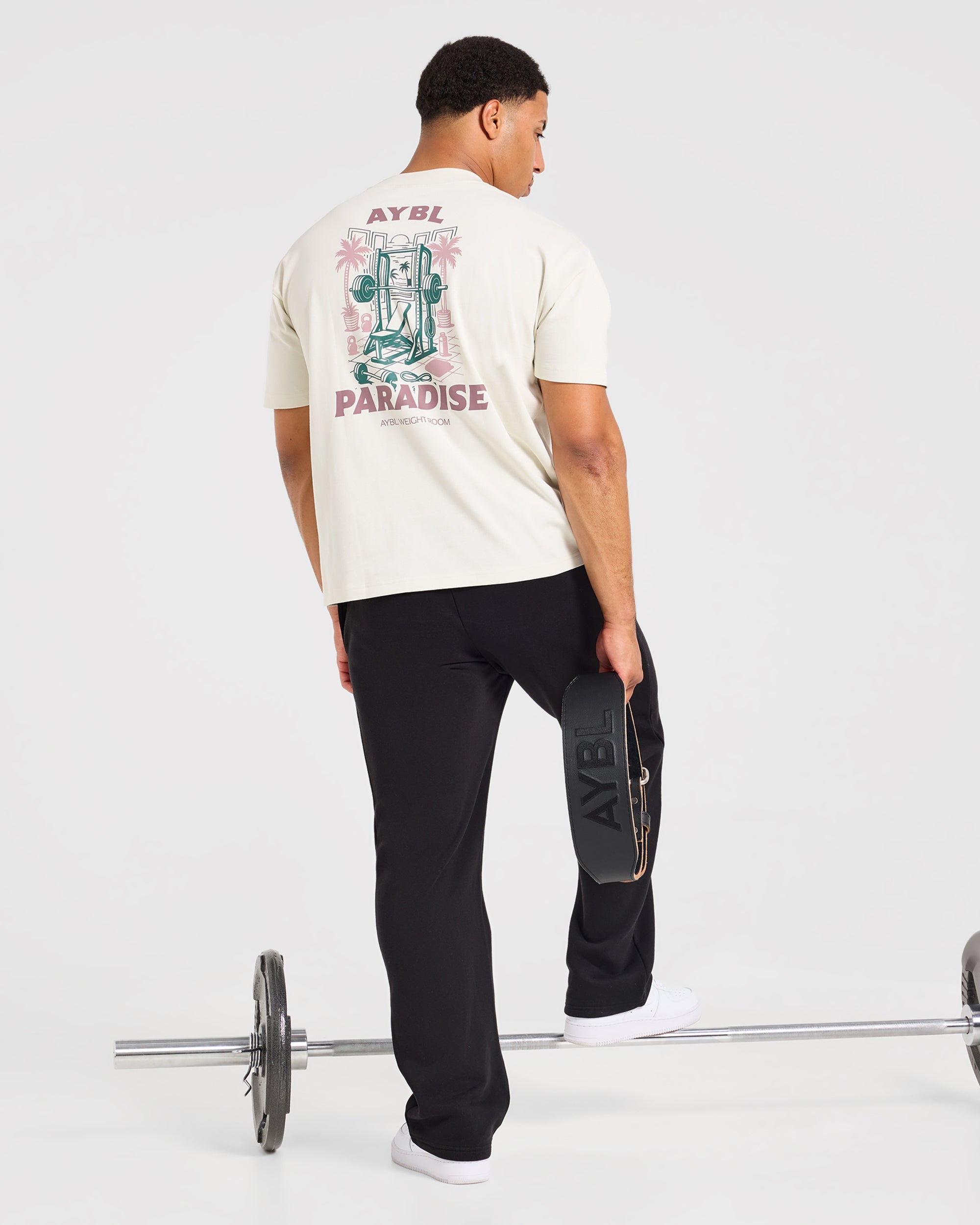 Iron Paradise Oversized T Shirt - Off Blanc