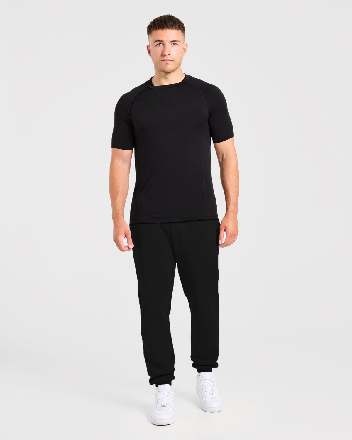 Reinforce Performance Seamless T Shirt - Noir
