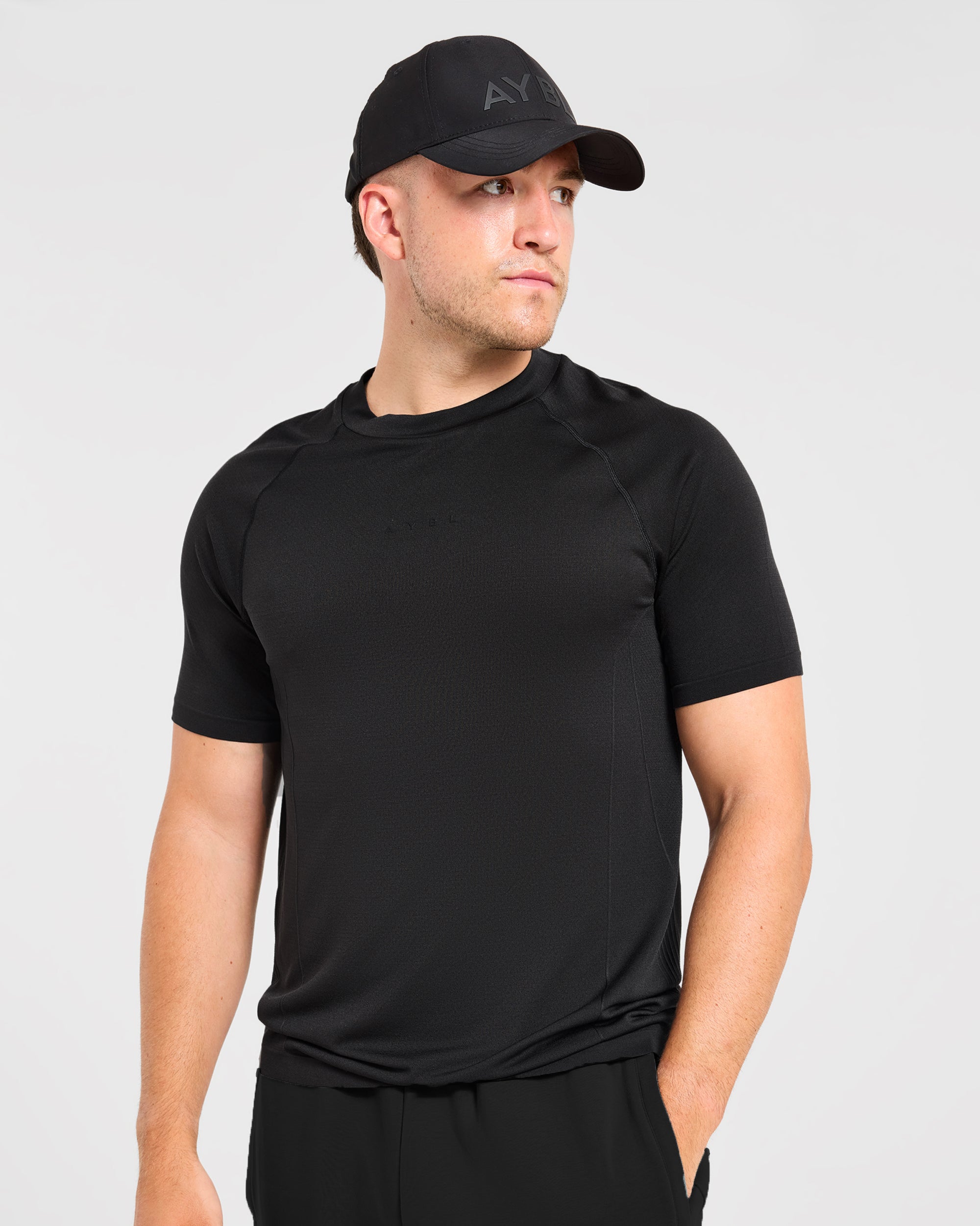 Reinforce Performance Seamless T Shirt - Noir