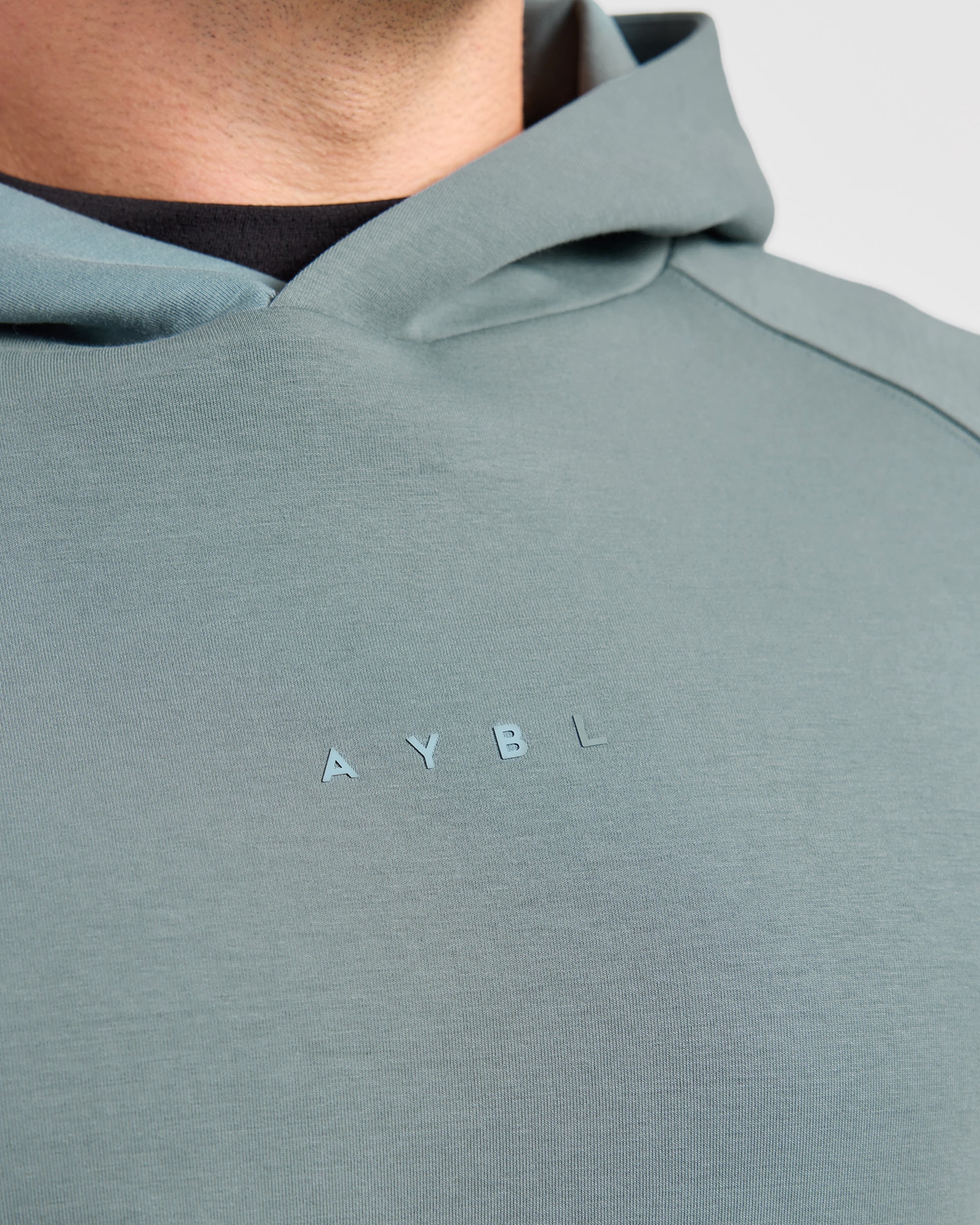 Reinforce Performance Hoodie - Muted Teal