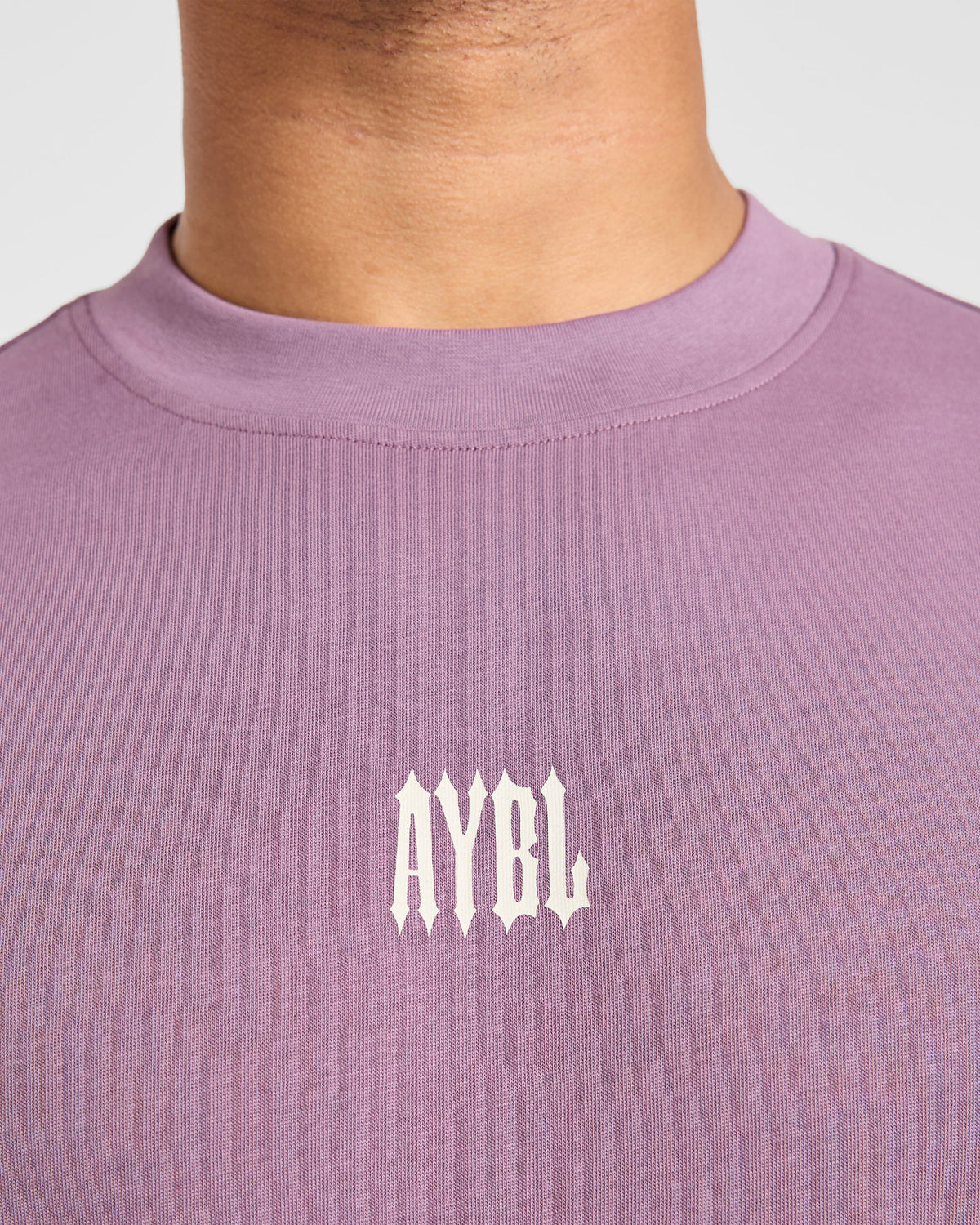 AYBL Iron Club Kettlebell Oversized T Shirt - Midnight Violet