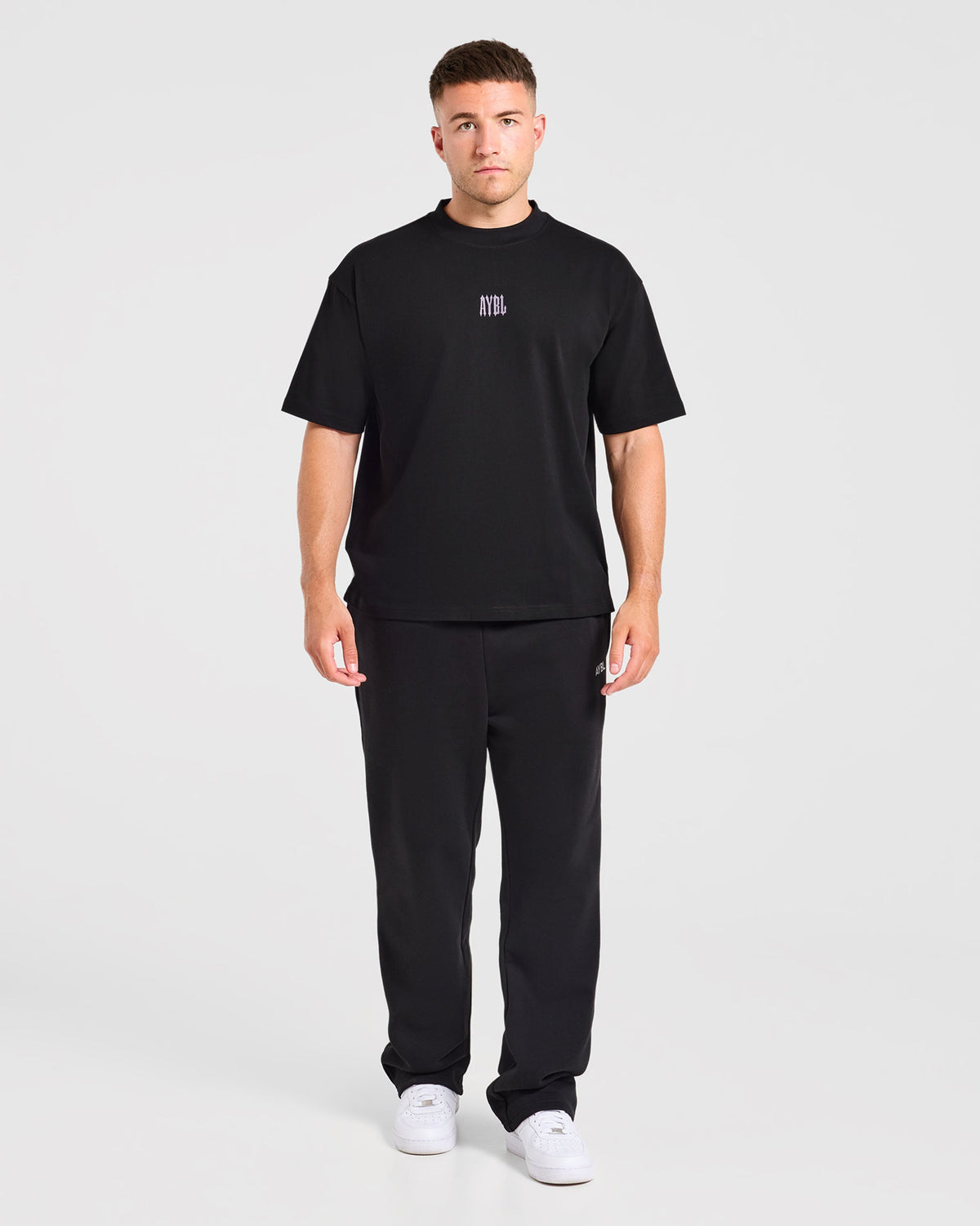 AYBL Iron Club Kettlebell Oversized T Shirt - Noir