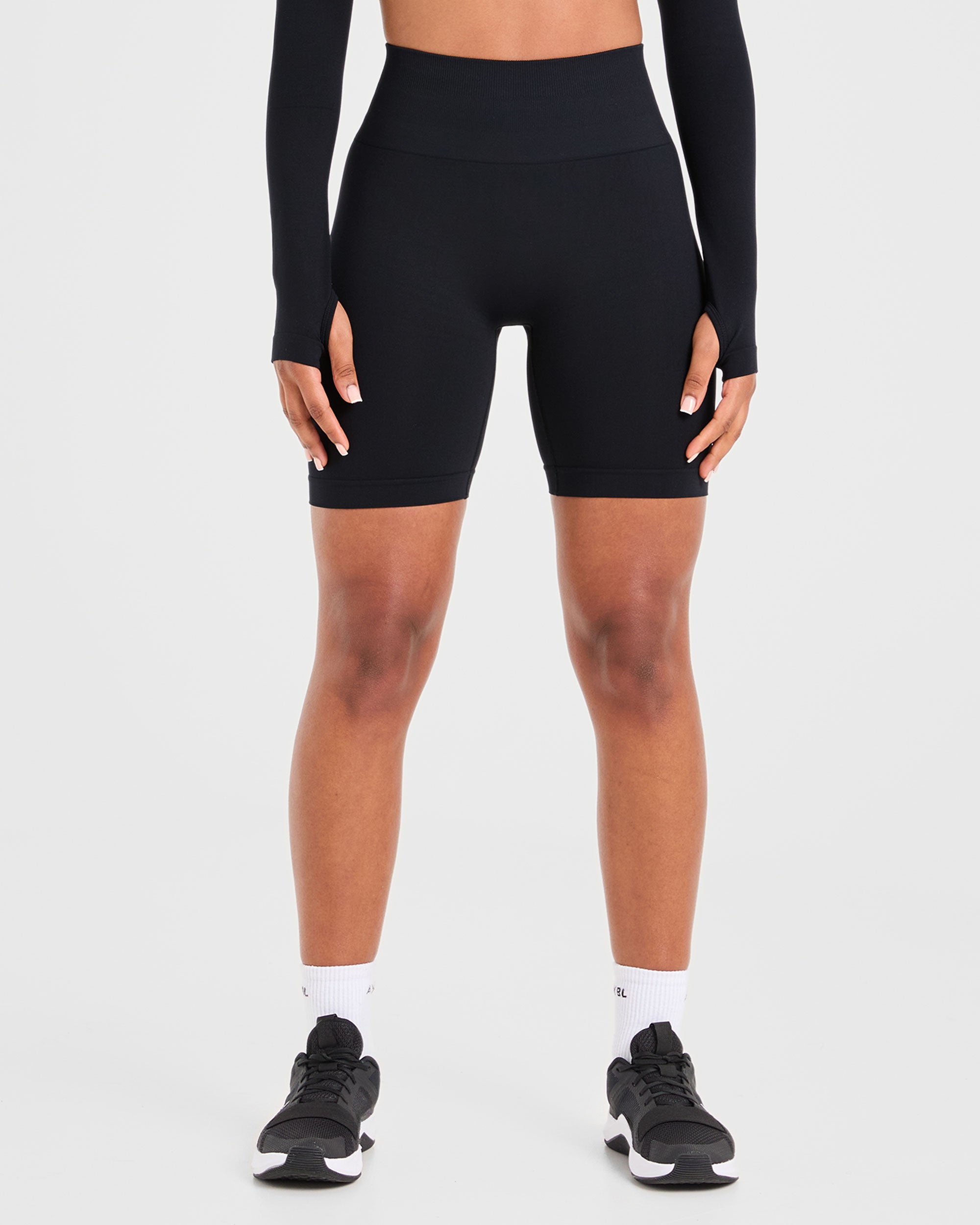 Power Seamless Cycling Shorts - Noir