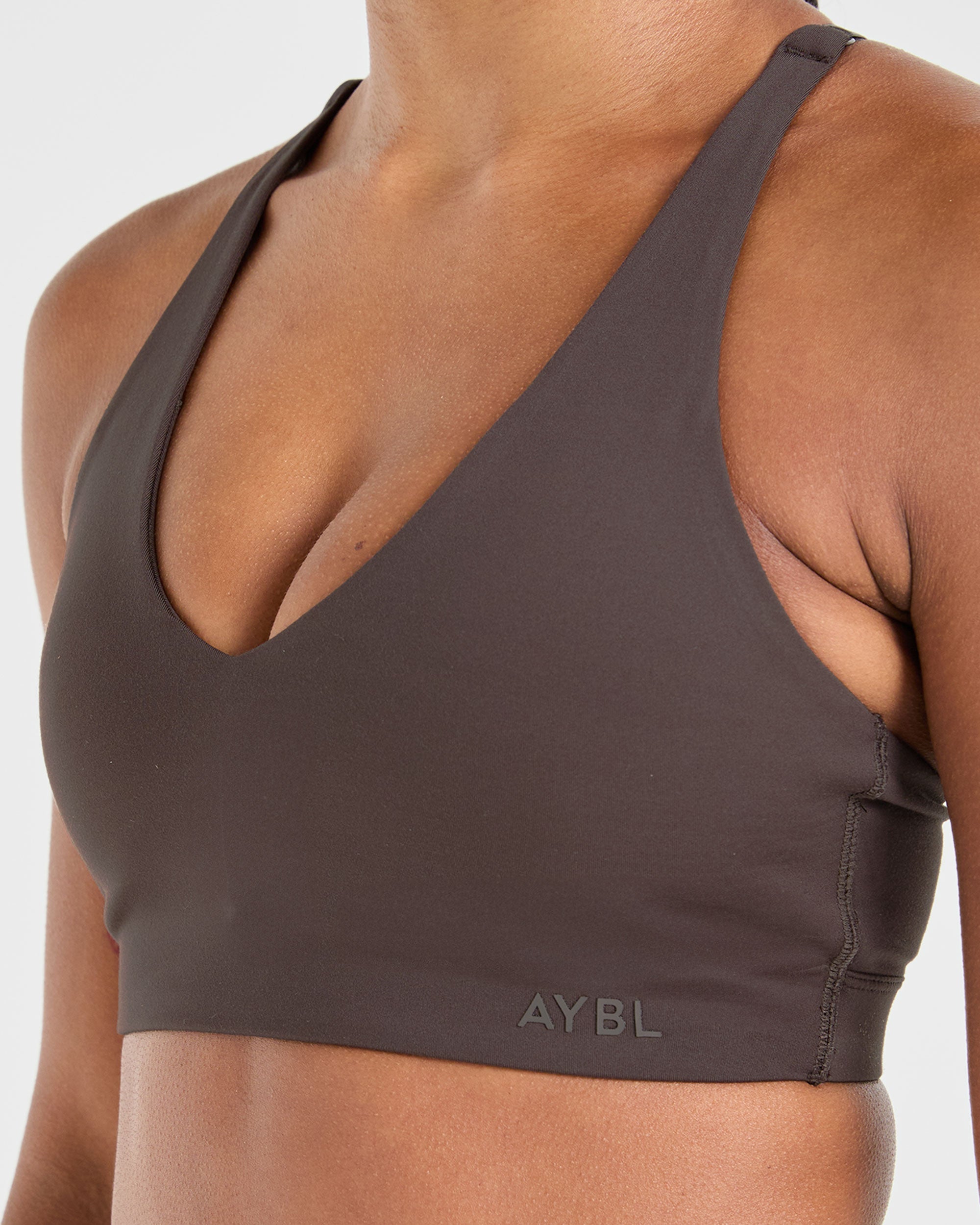 Staple Sports Bra - Coffee Brun