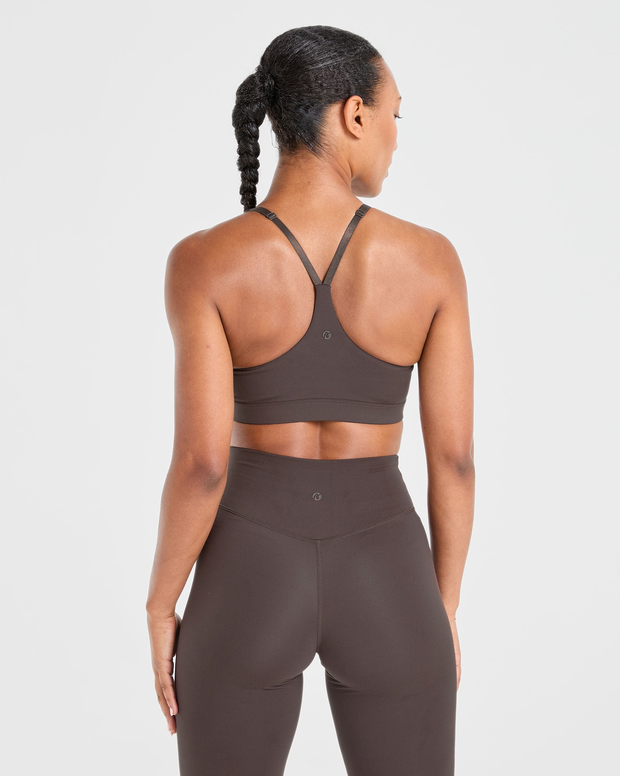 Staple Sports Bra - Coffee Brun