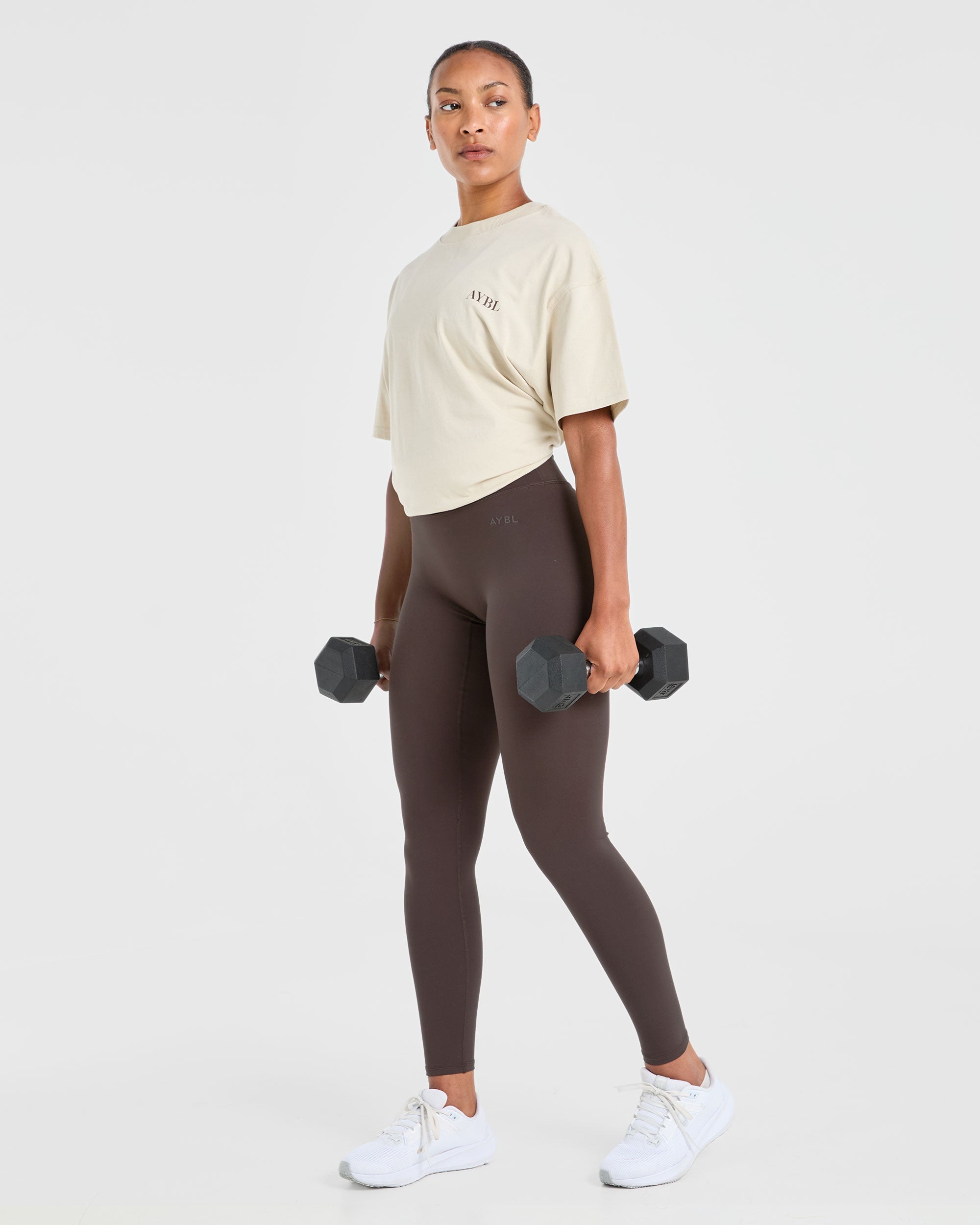 Staple Leggings - Coffee Brun