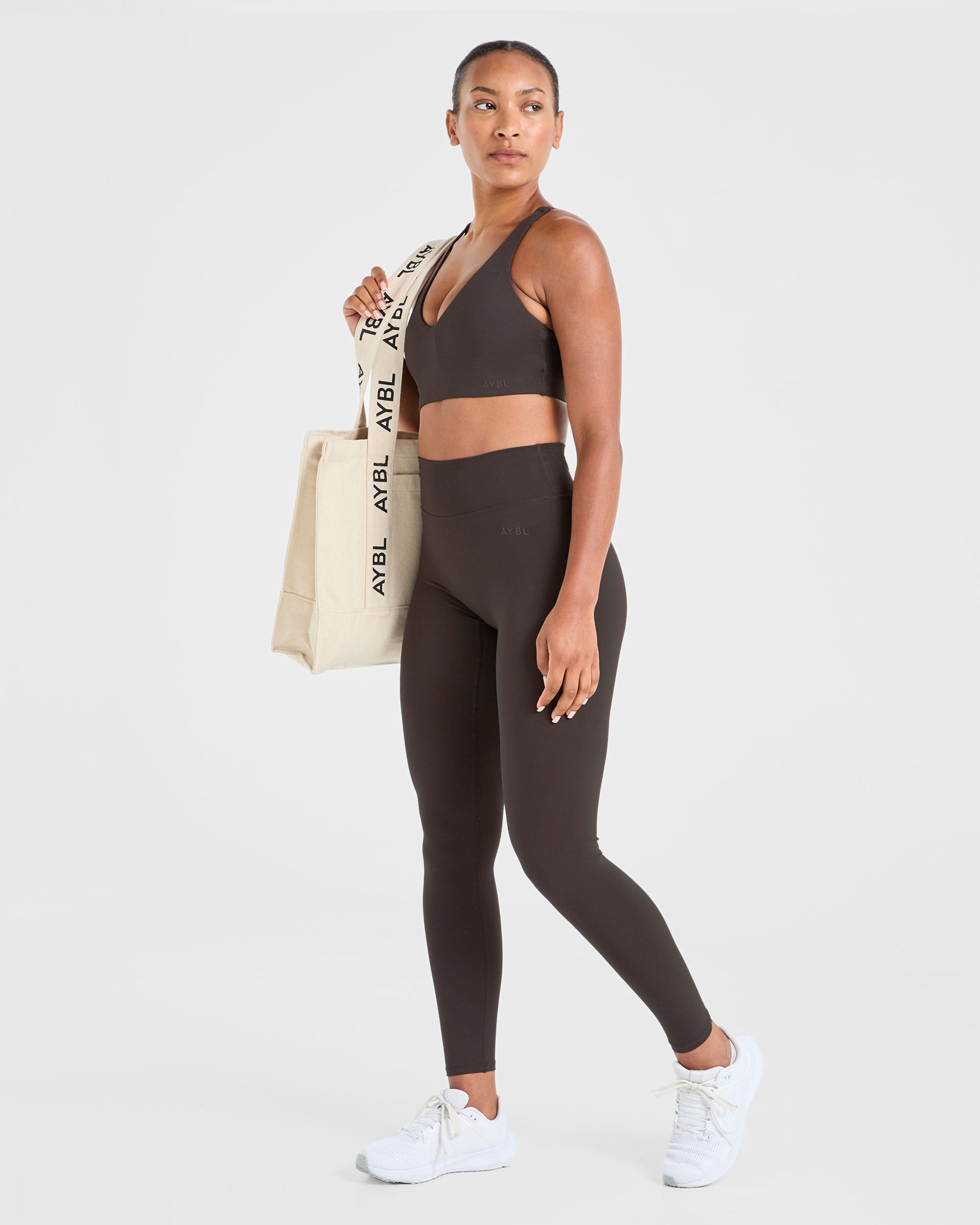 Staple Leggings - Coffee Brun