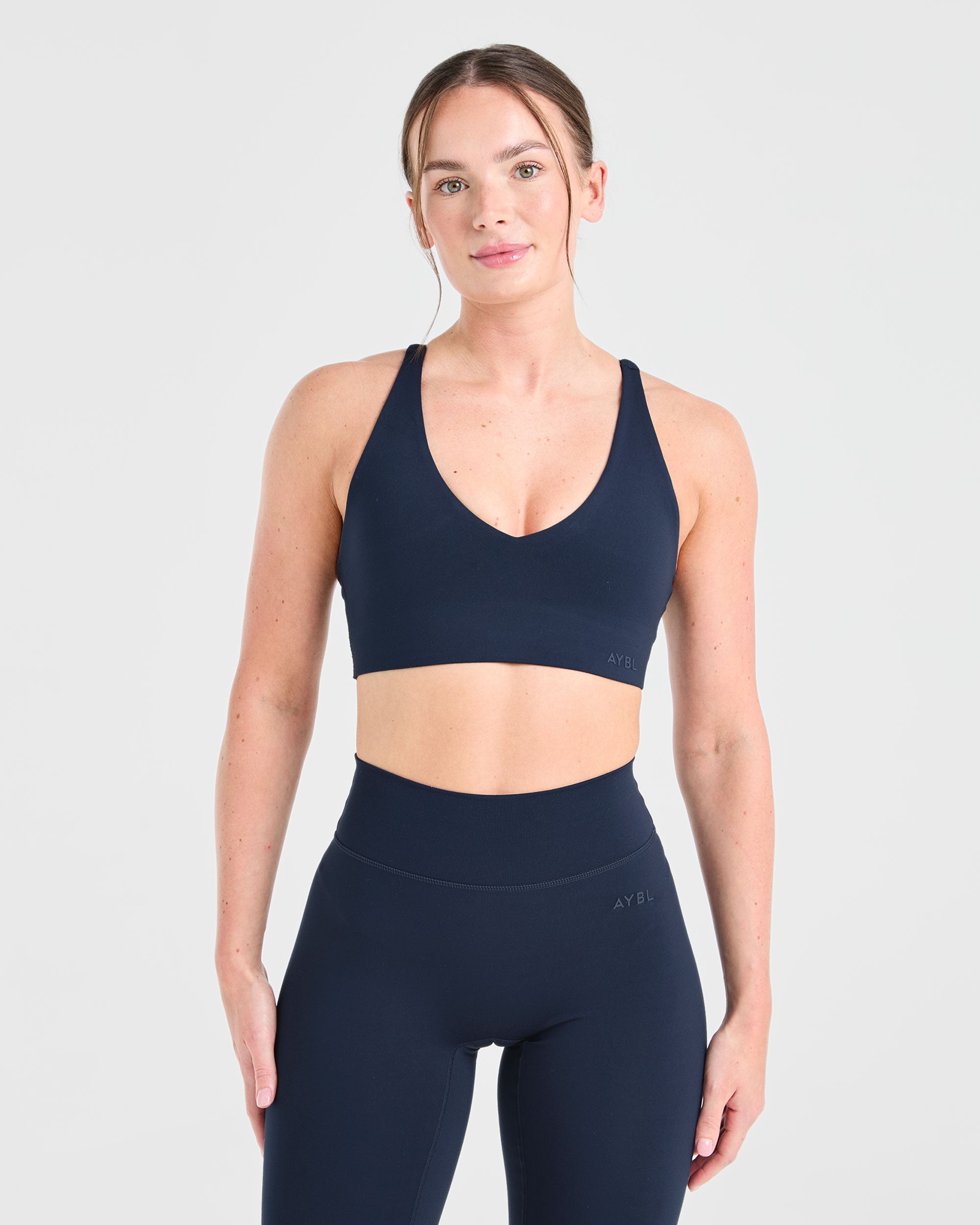 Staple Sports Bra - Navy