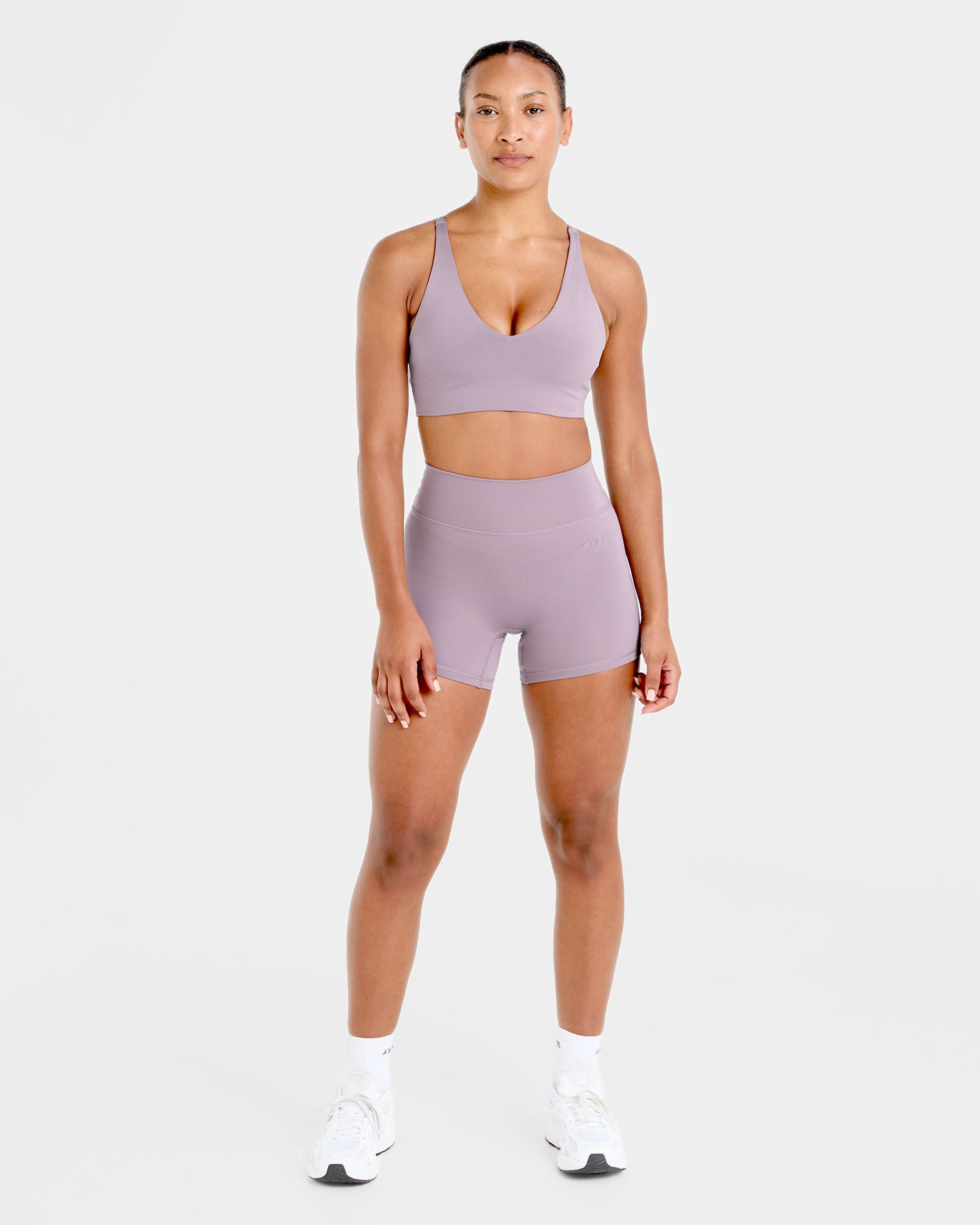 Staple Sports Bra - Mauve Violet