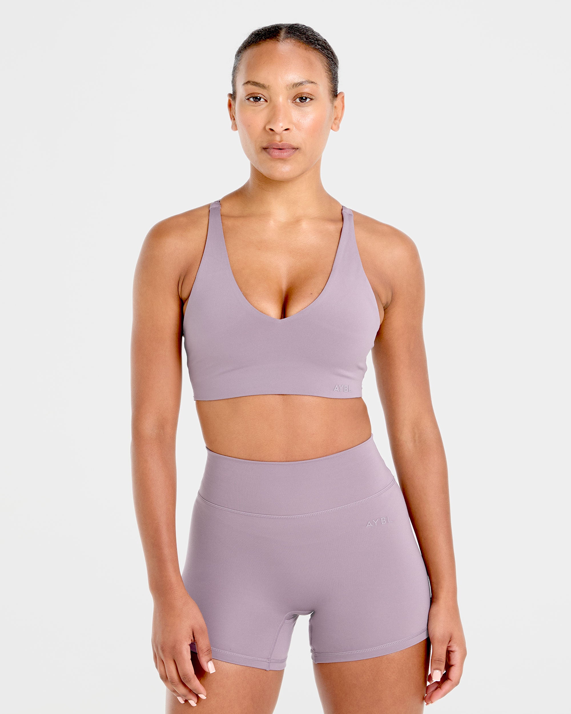 Staple Sports Bra - Mauve Violet