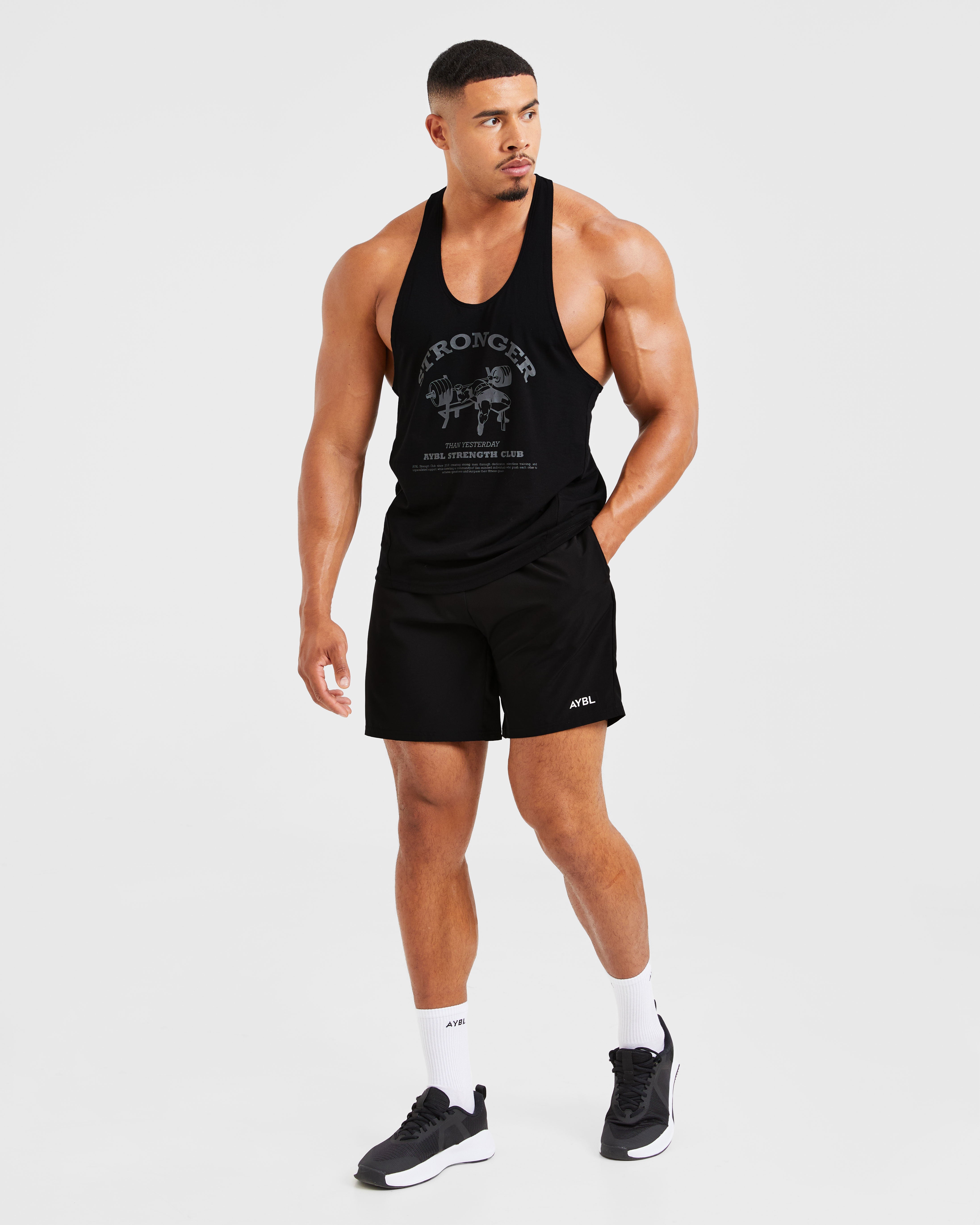 Bench Press Stringer - Noir