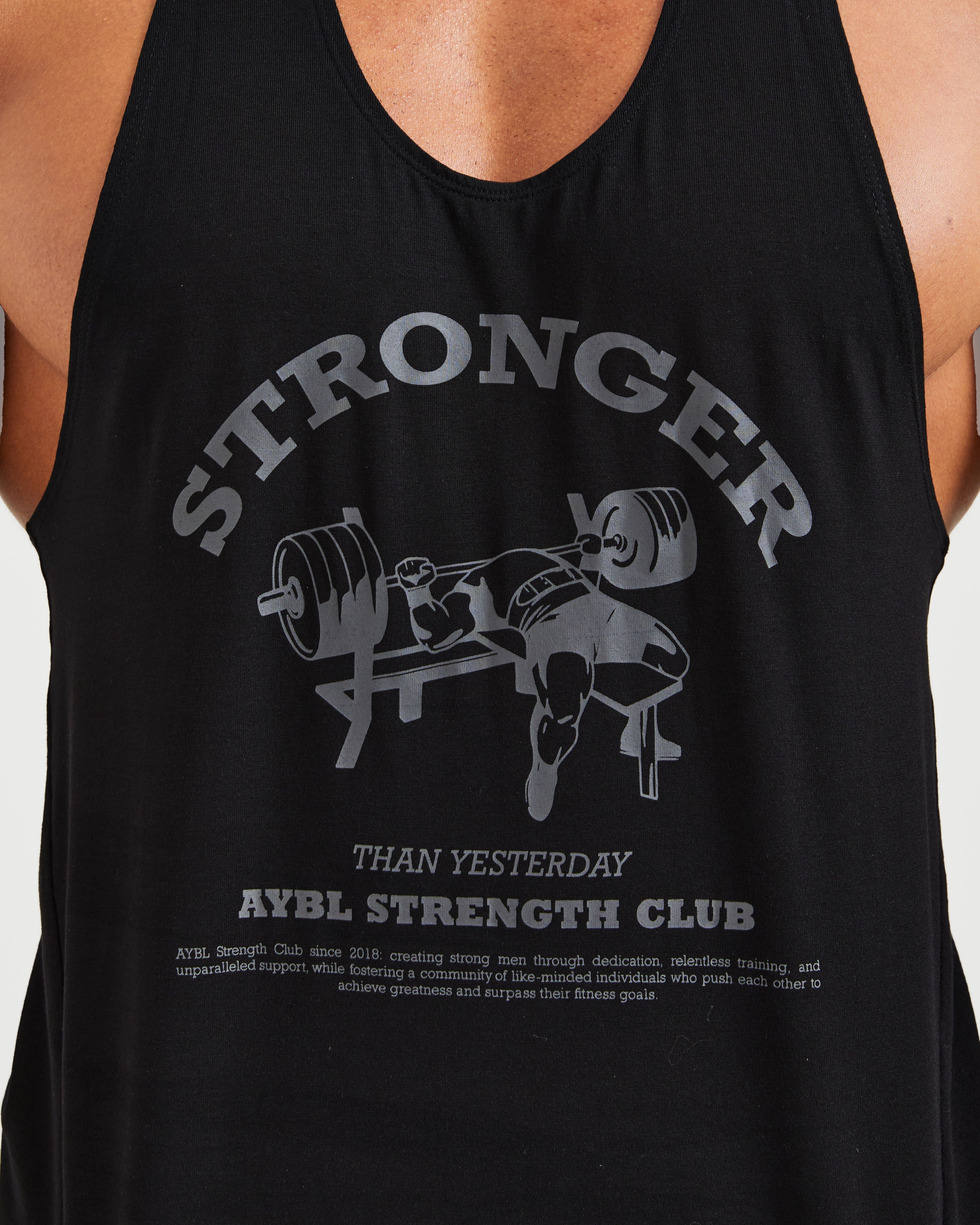 Bench Press Stringer - Noir