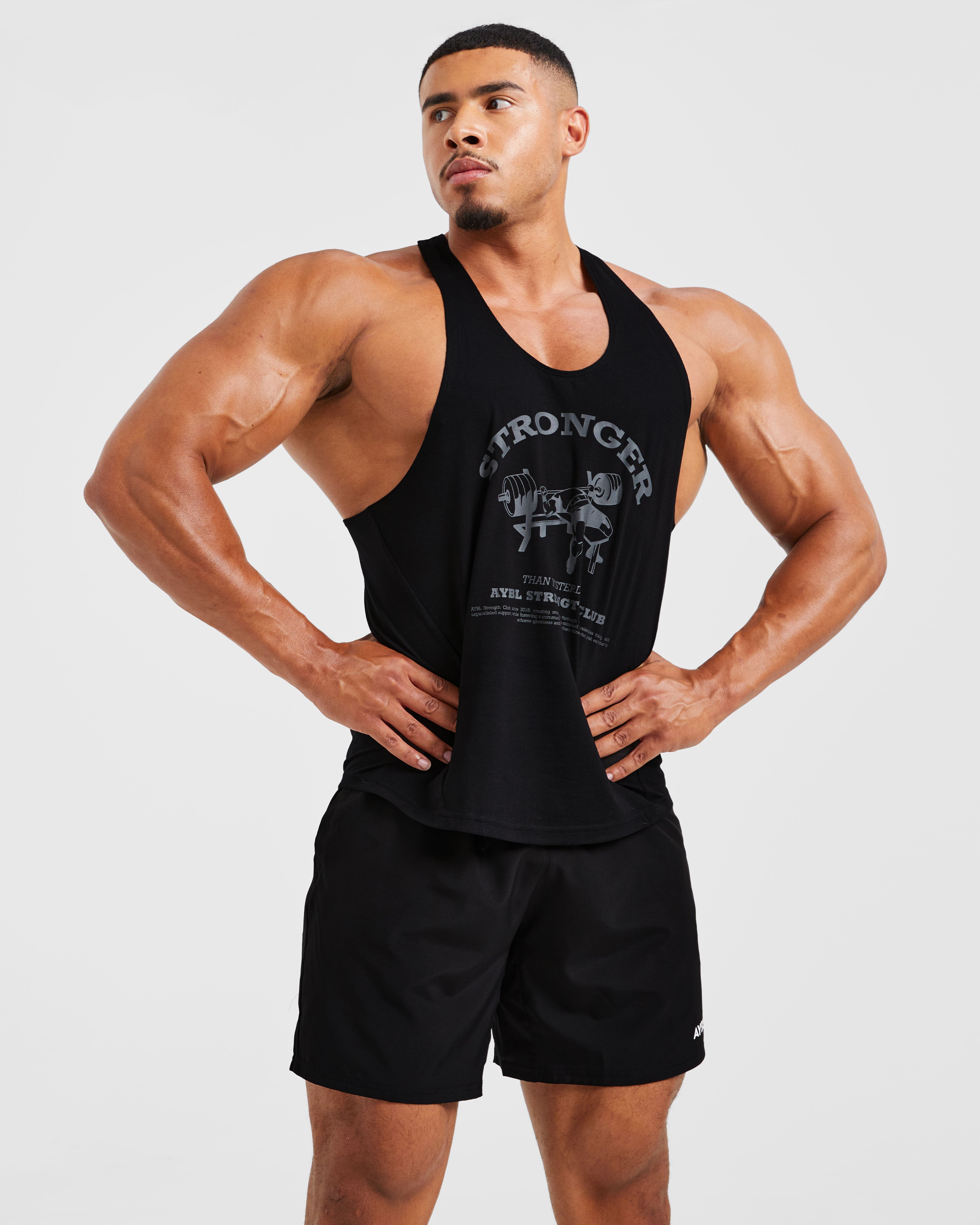 Bench Press Stringer - Noir