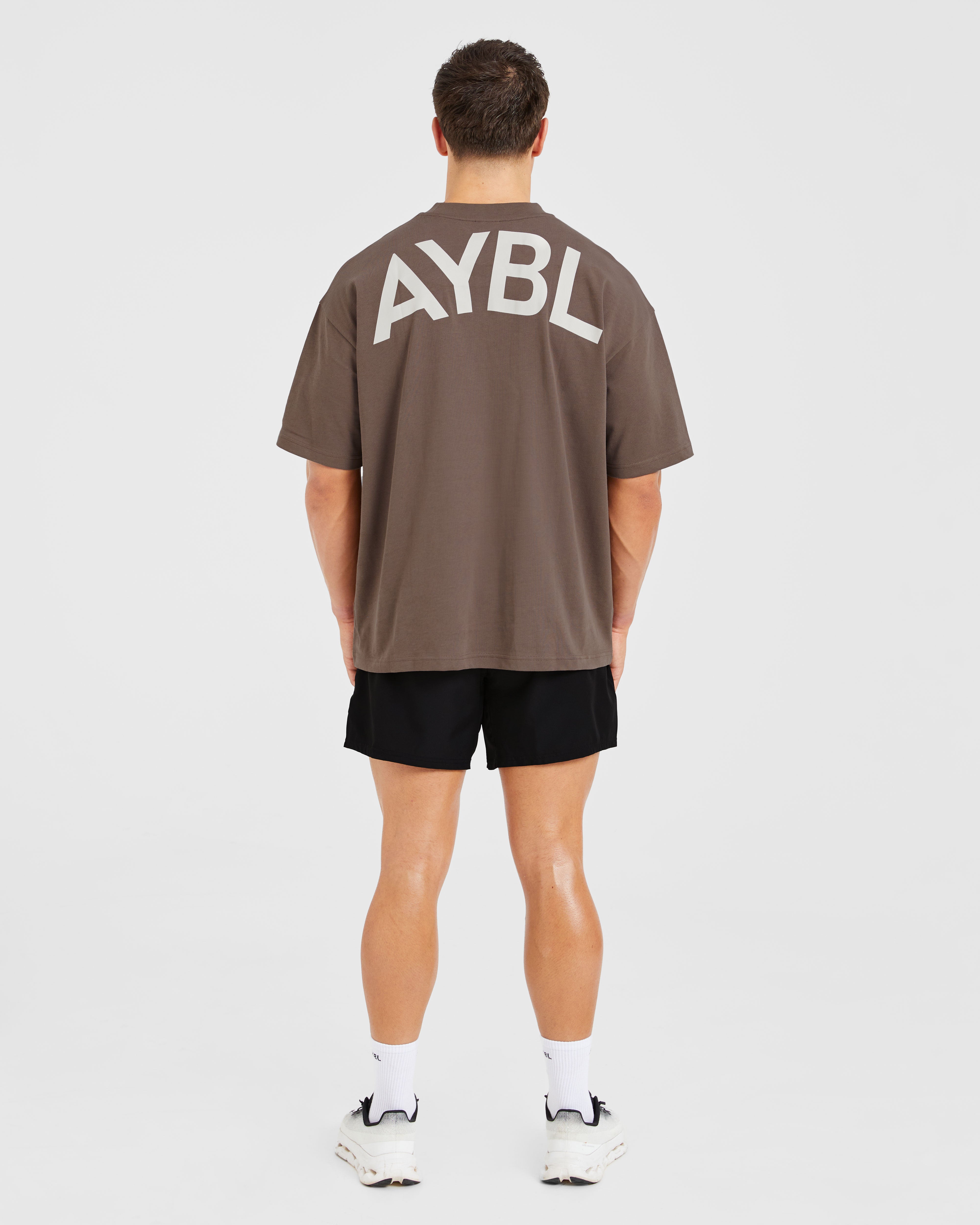Essential Oversized T Shirt - Marron