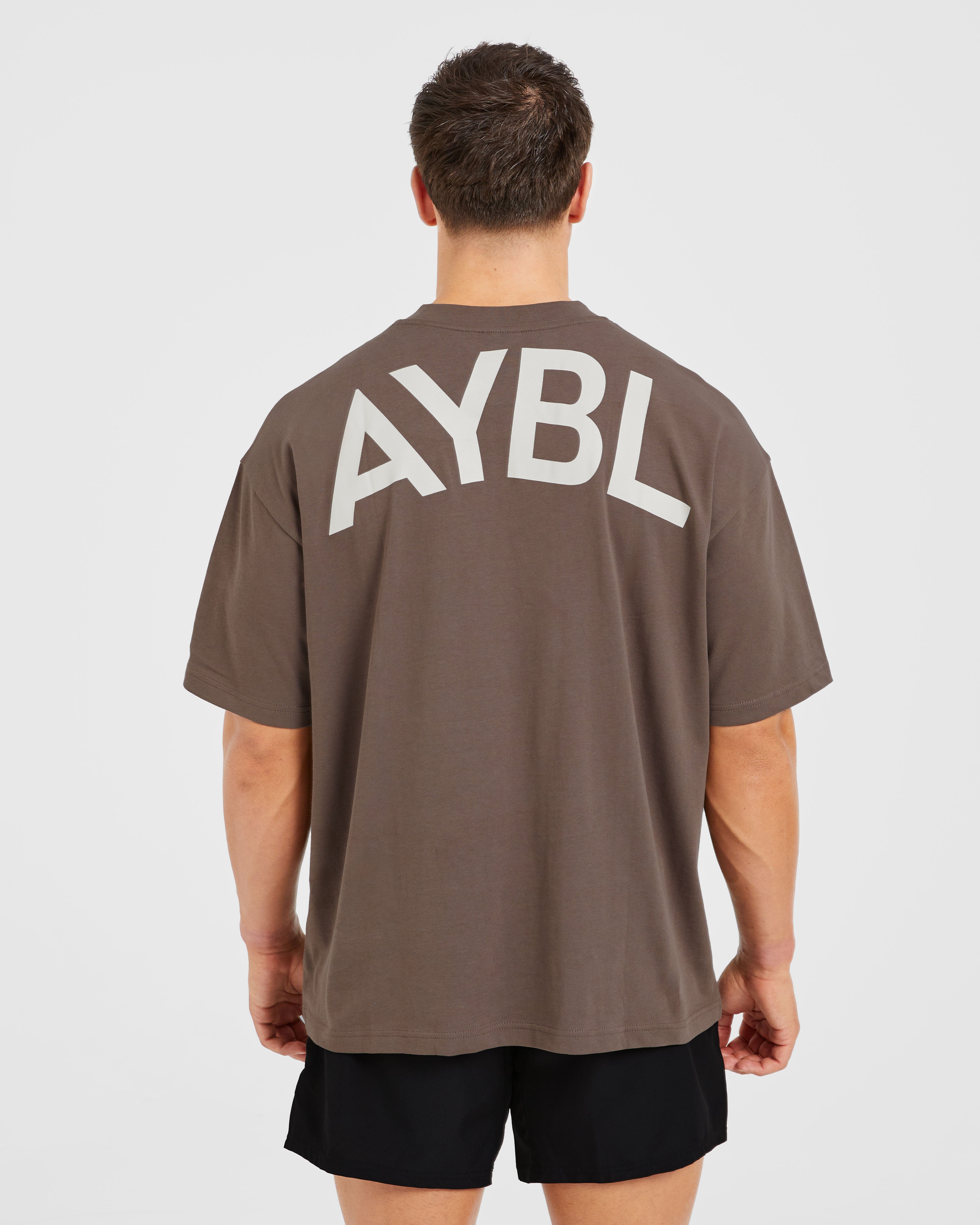Essential Oversized T Shirt - Marron
