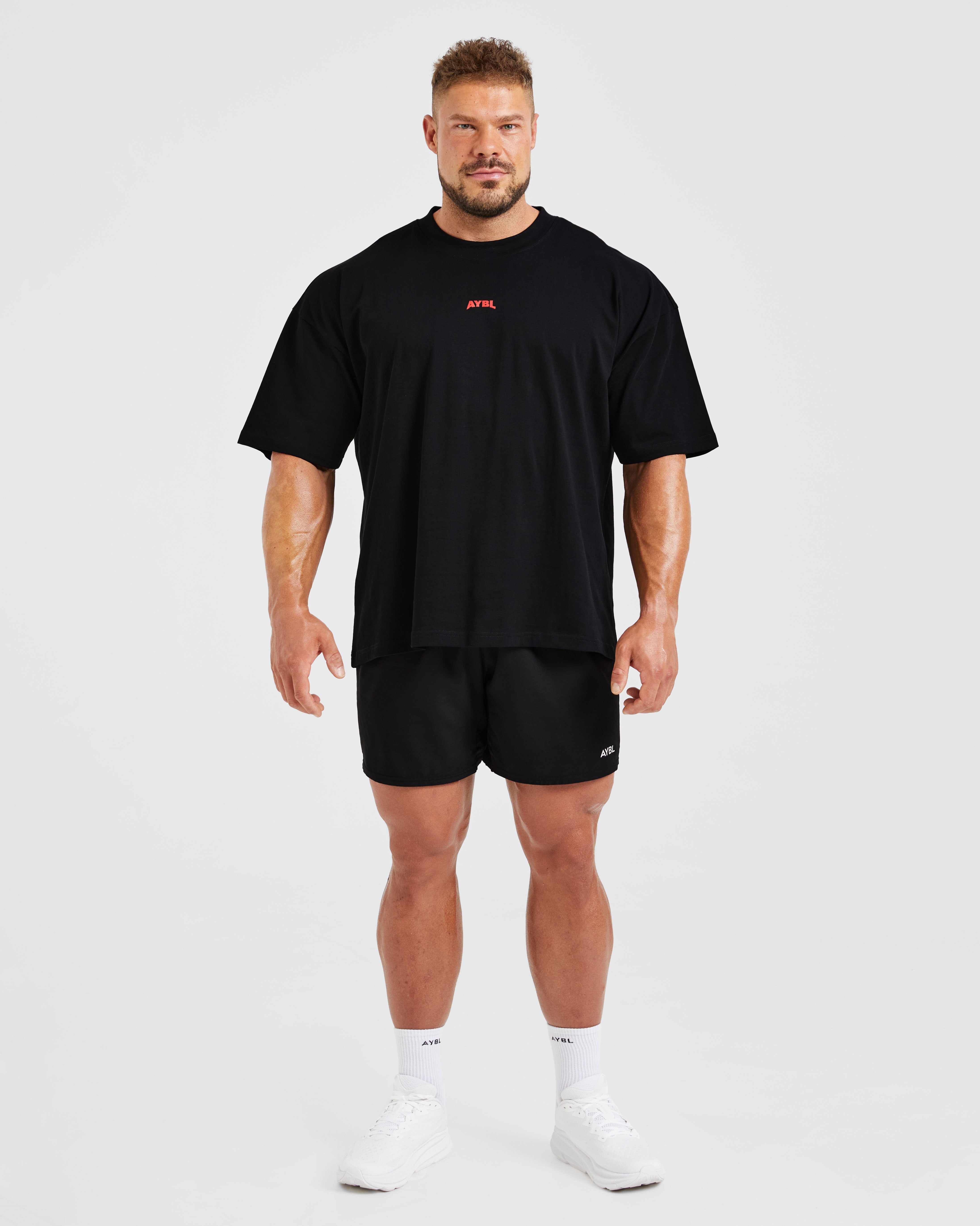 Wesley Vissers X Beyond Limits Oversized T Shirt - Noir/Charcoal