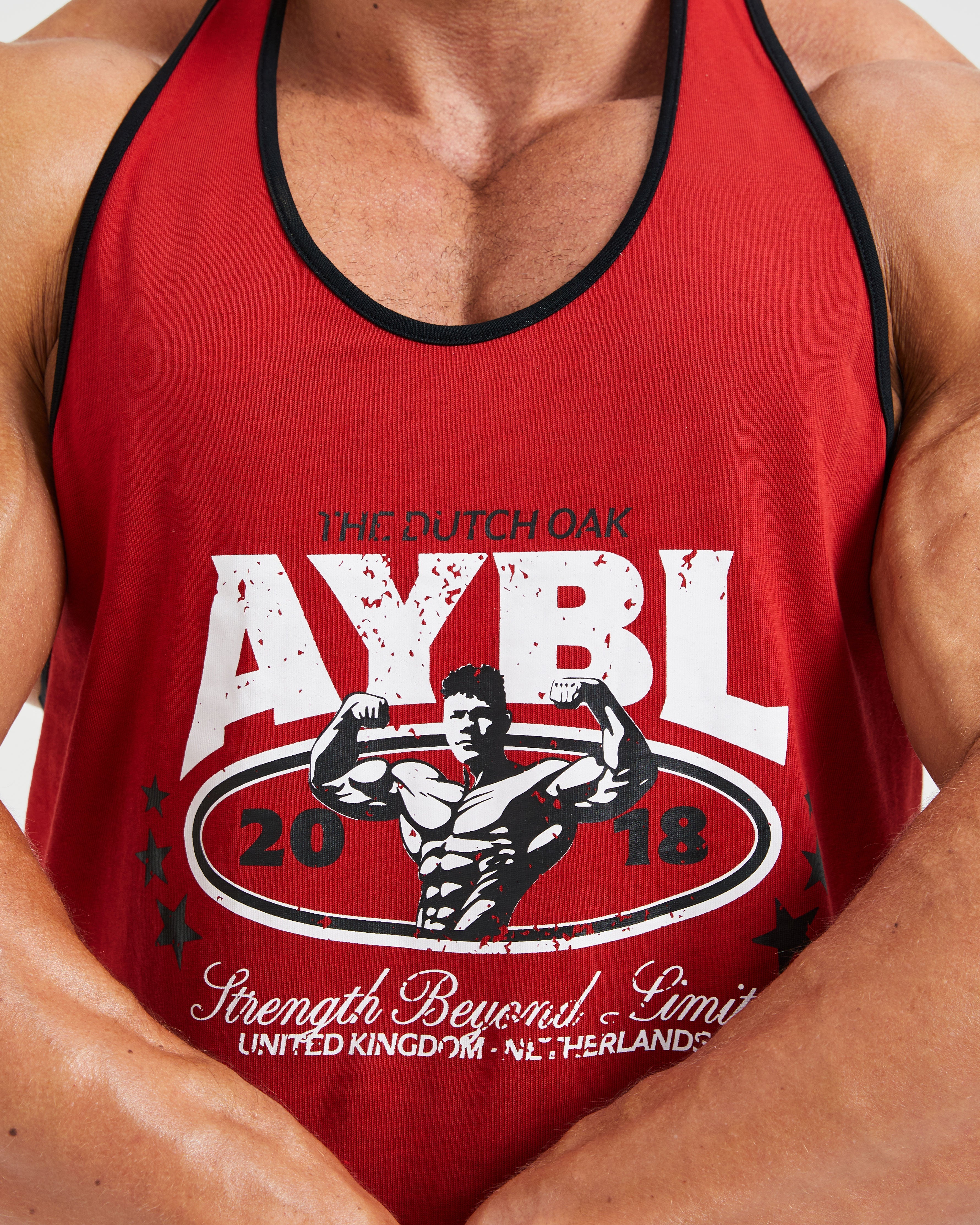 Wesley Vissers X Beyond Limits Stringer - Rouge/Noir