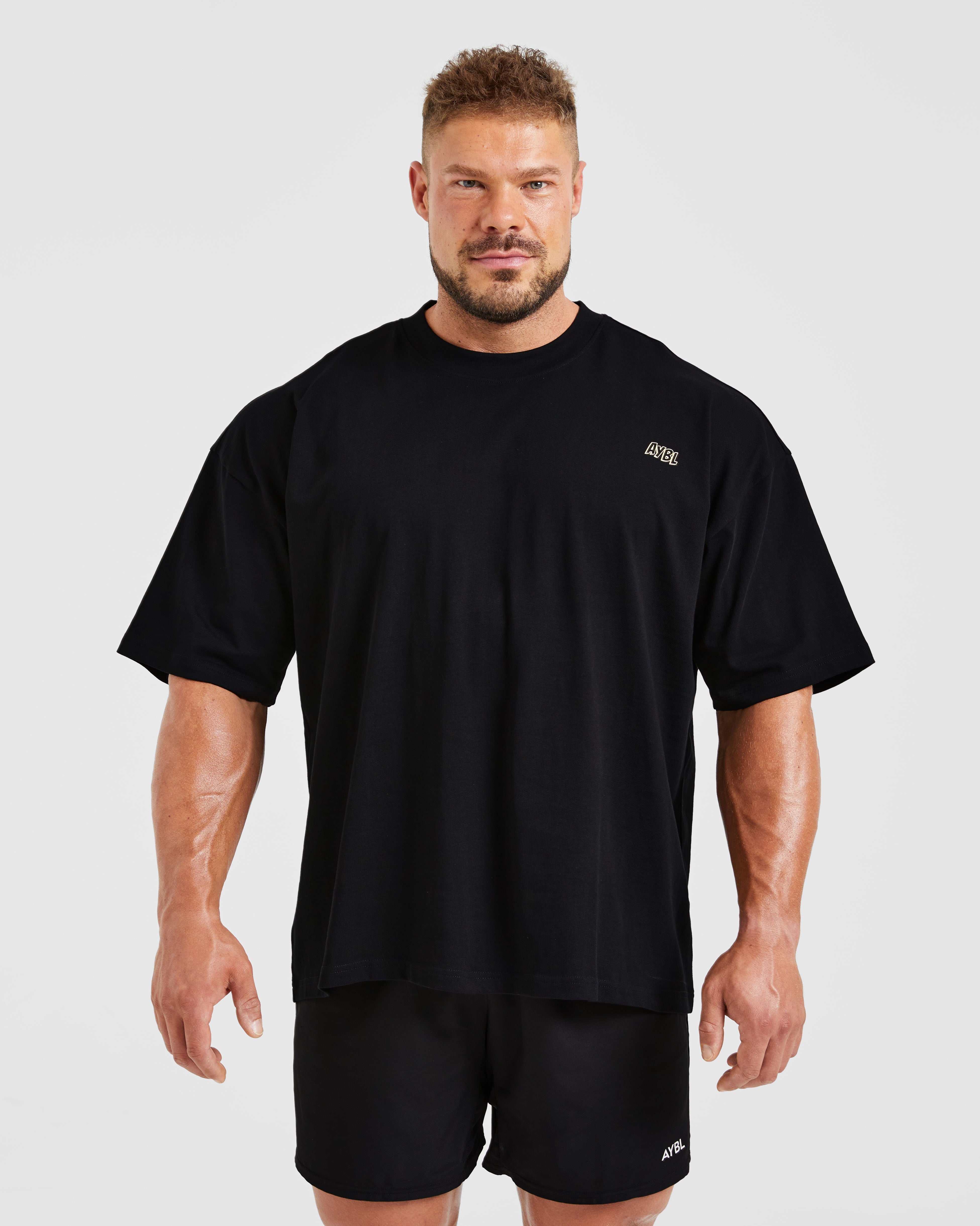Wesley Vissers X Wheyyy Drip Oversized T Shirt - Noir