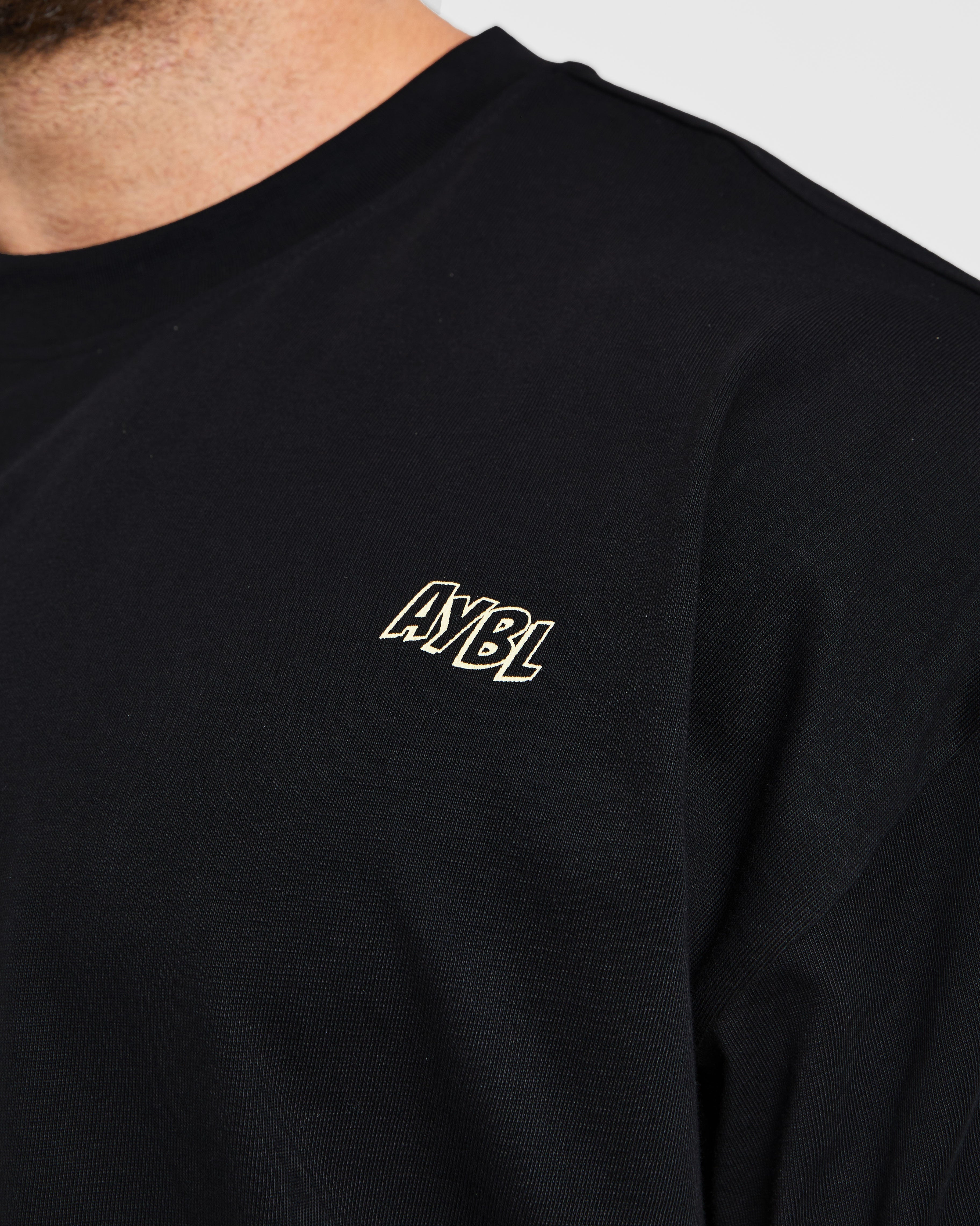 Wesley Vissers X Wheyyy Drip Oversized T Shirt - Noir