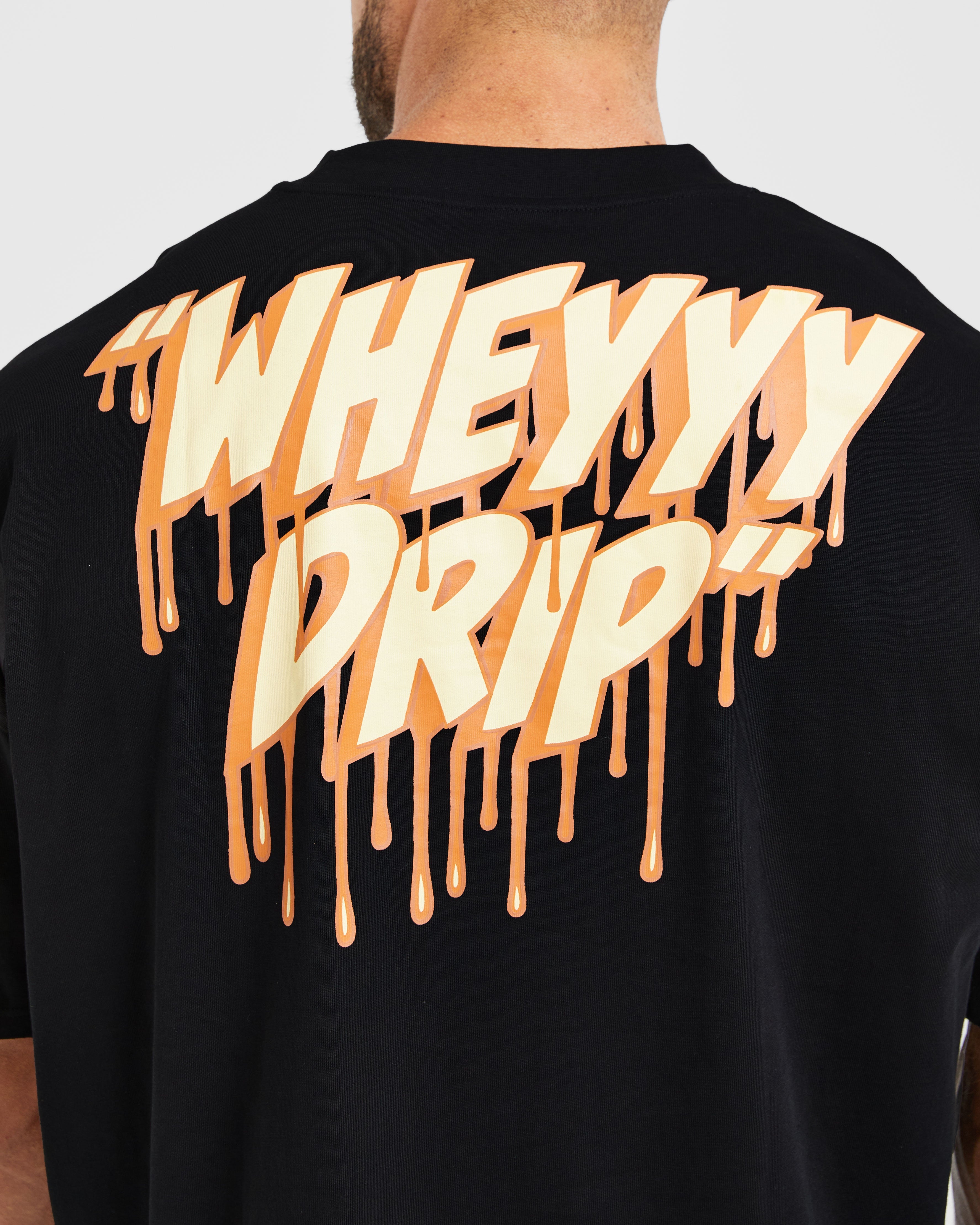 Wesley Vissers X Wheyyy Drip Oversized T Shirt - Noir