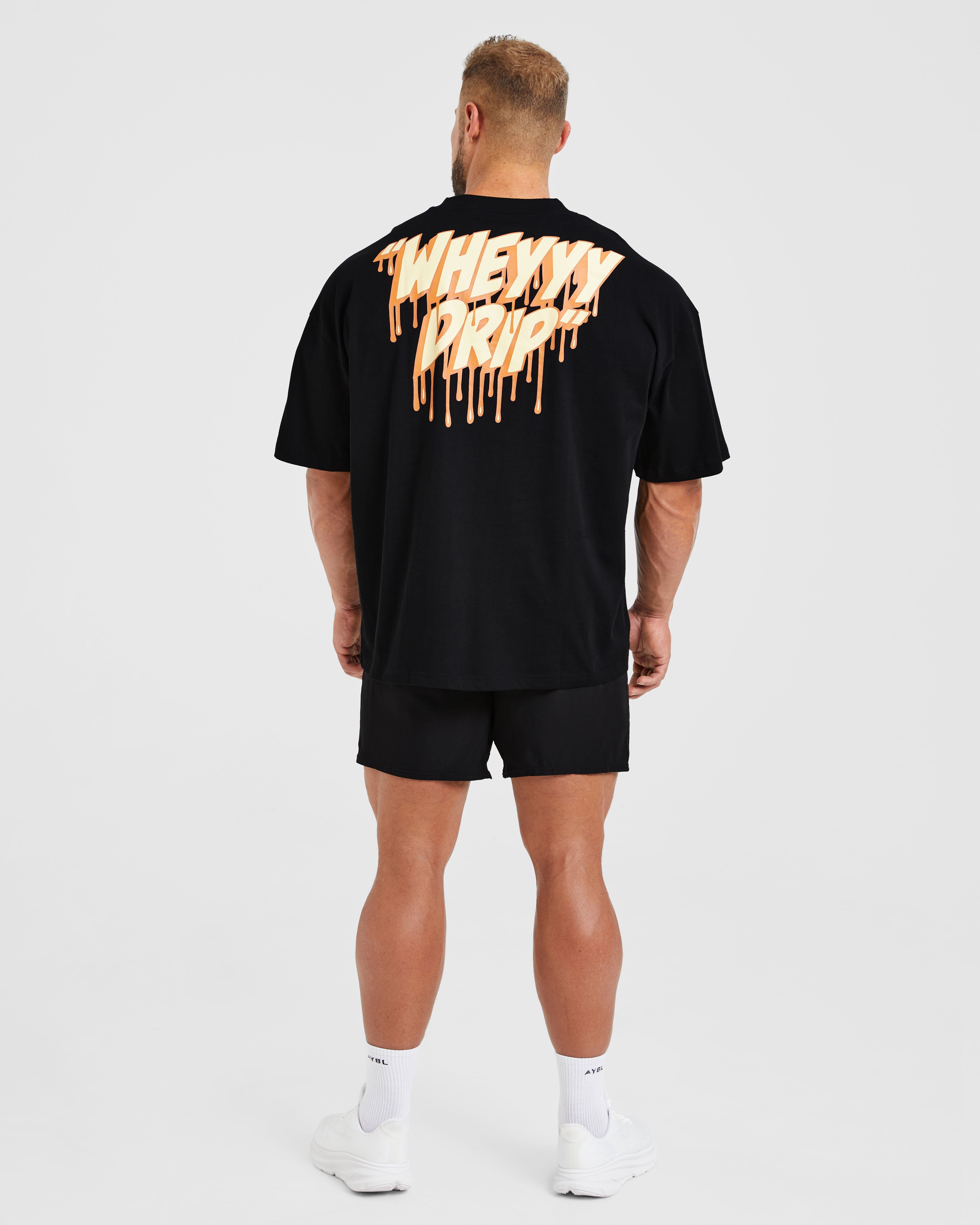 Wesley Vissers X Wheyyy Drip Oversized T Shirt - Noir