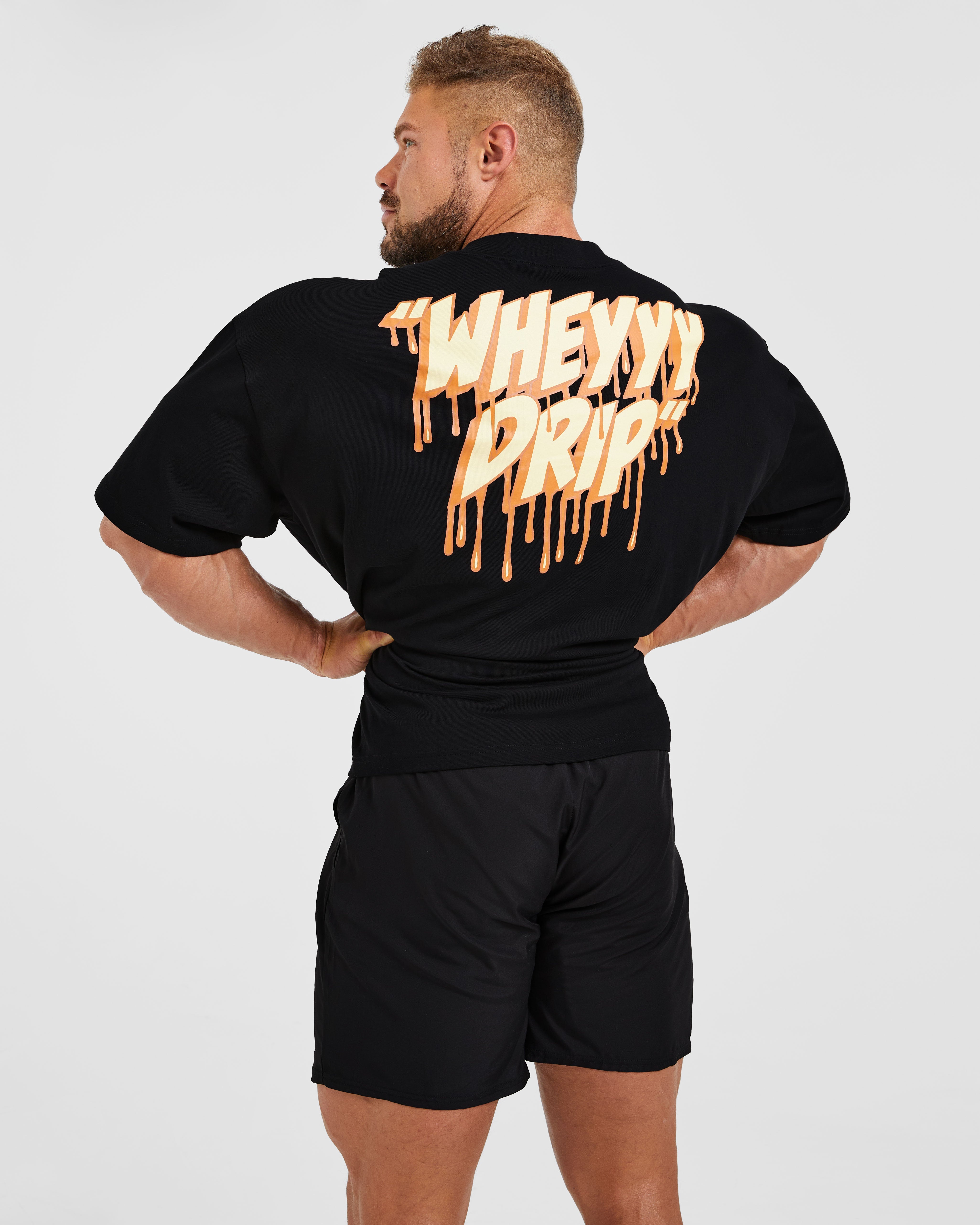 Wesley Vissers X Wheyyy Drip Oversized T Shirt - Noir