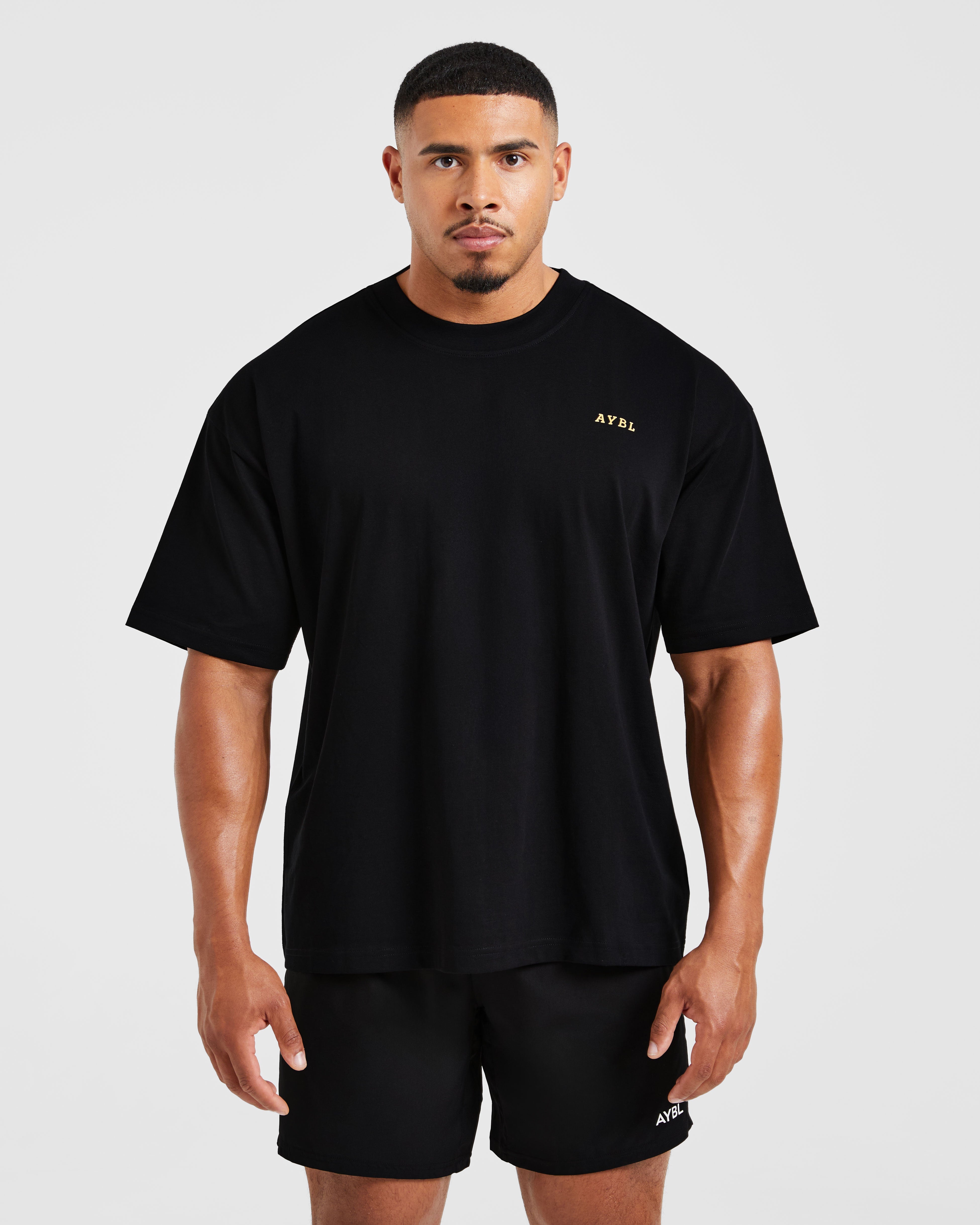 Wesley Vissers X Golden Pump Oversized T Shirt - Noir