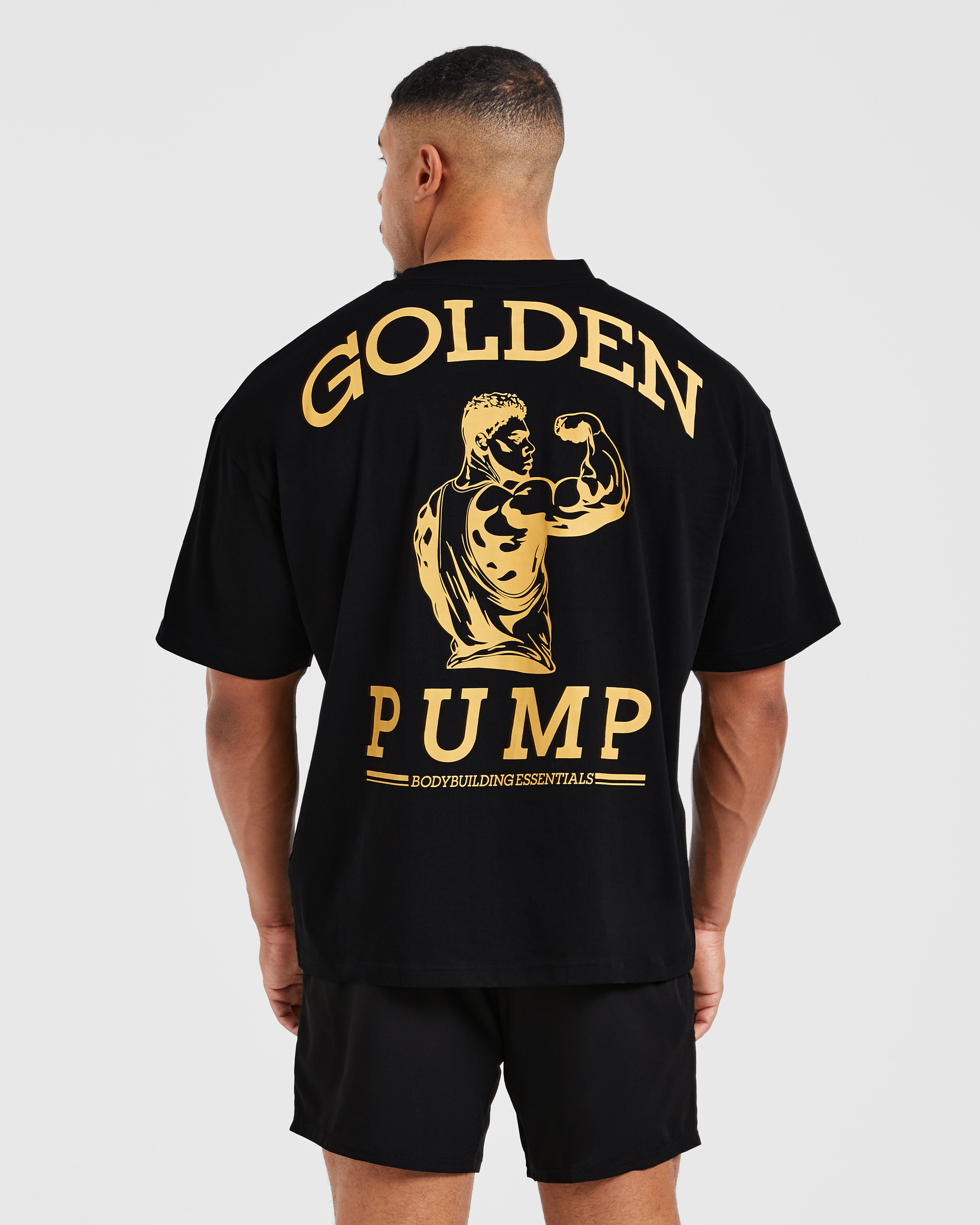 Wesley Vissers X Golden Pump Oversized T Shirt - Noir