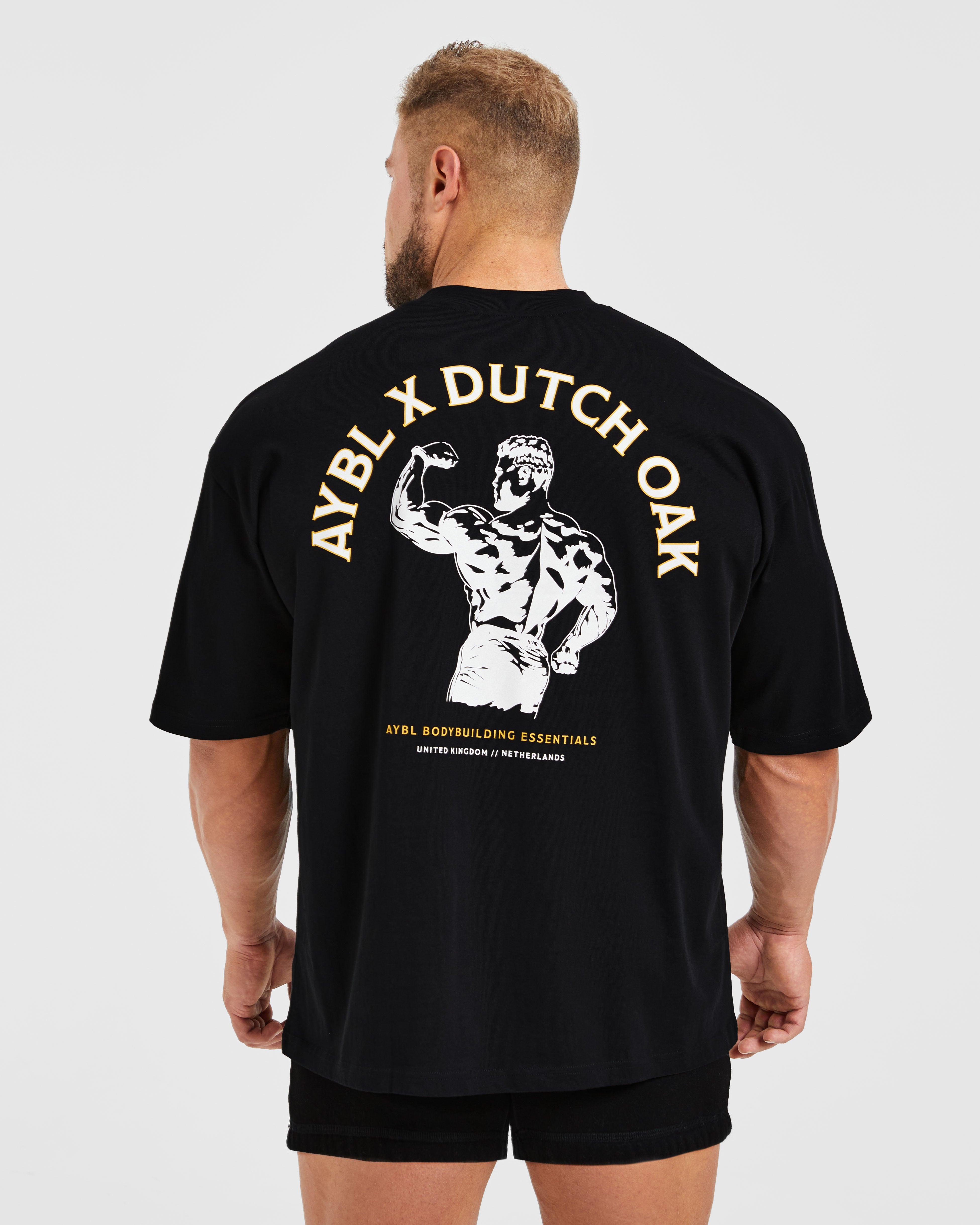 Wesley Vissers X Dutch Oak Oversized T Shirt - Noir/Blanc