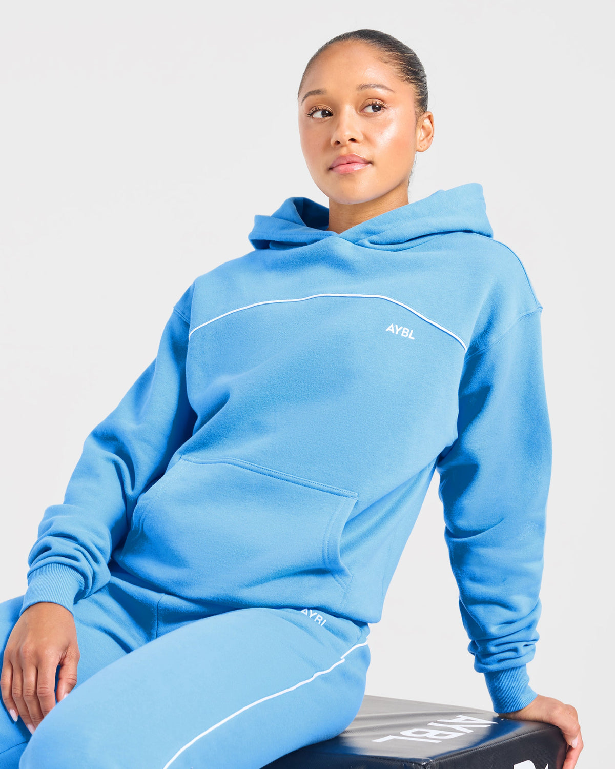 Form Hoodie - Bleu