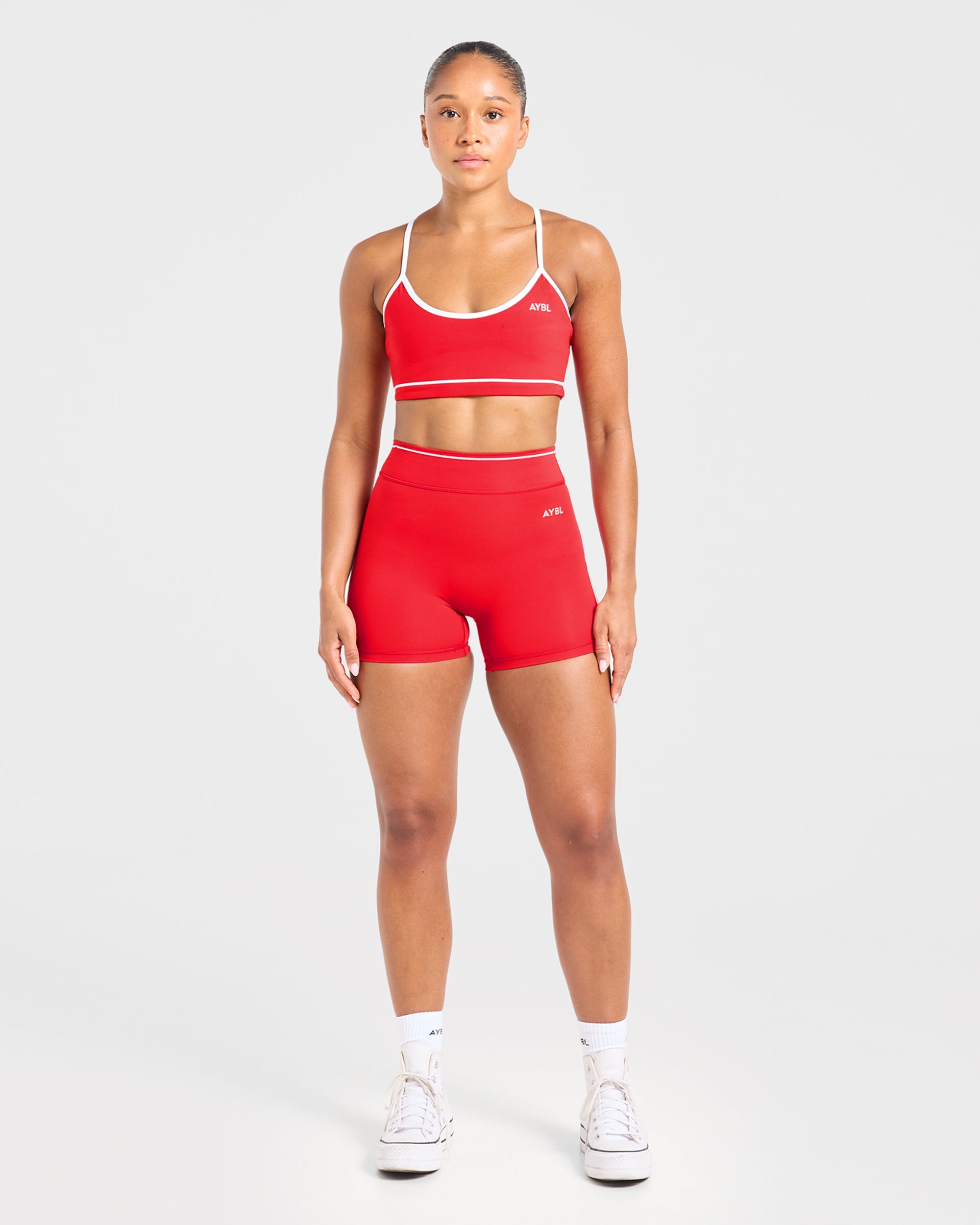 Form Shorts - Rouge