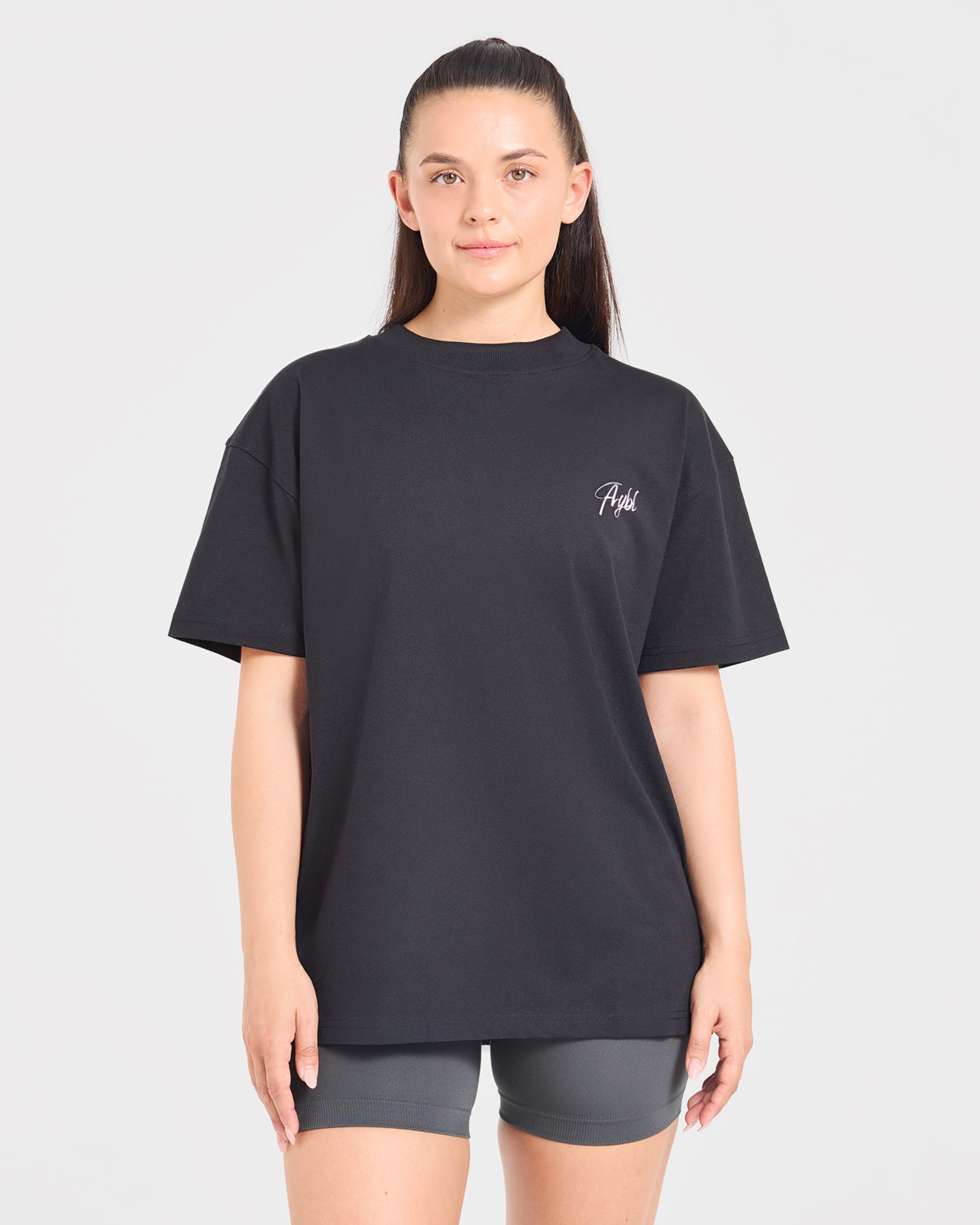 Lift Graphic 2.0 Oversized T Shirt - Noir