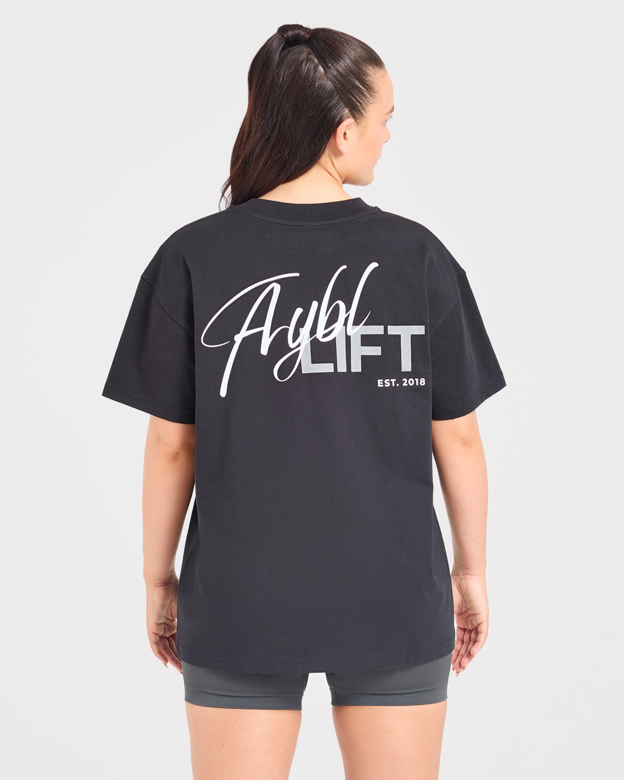 Lift Graphic 2.0 Oversized T Shirt - Noir
