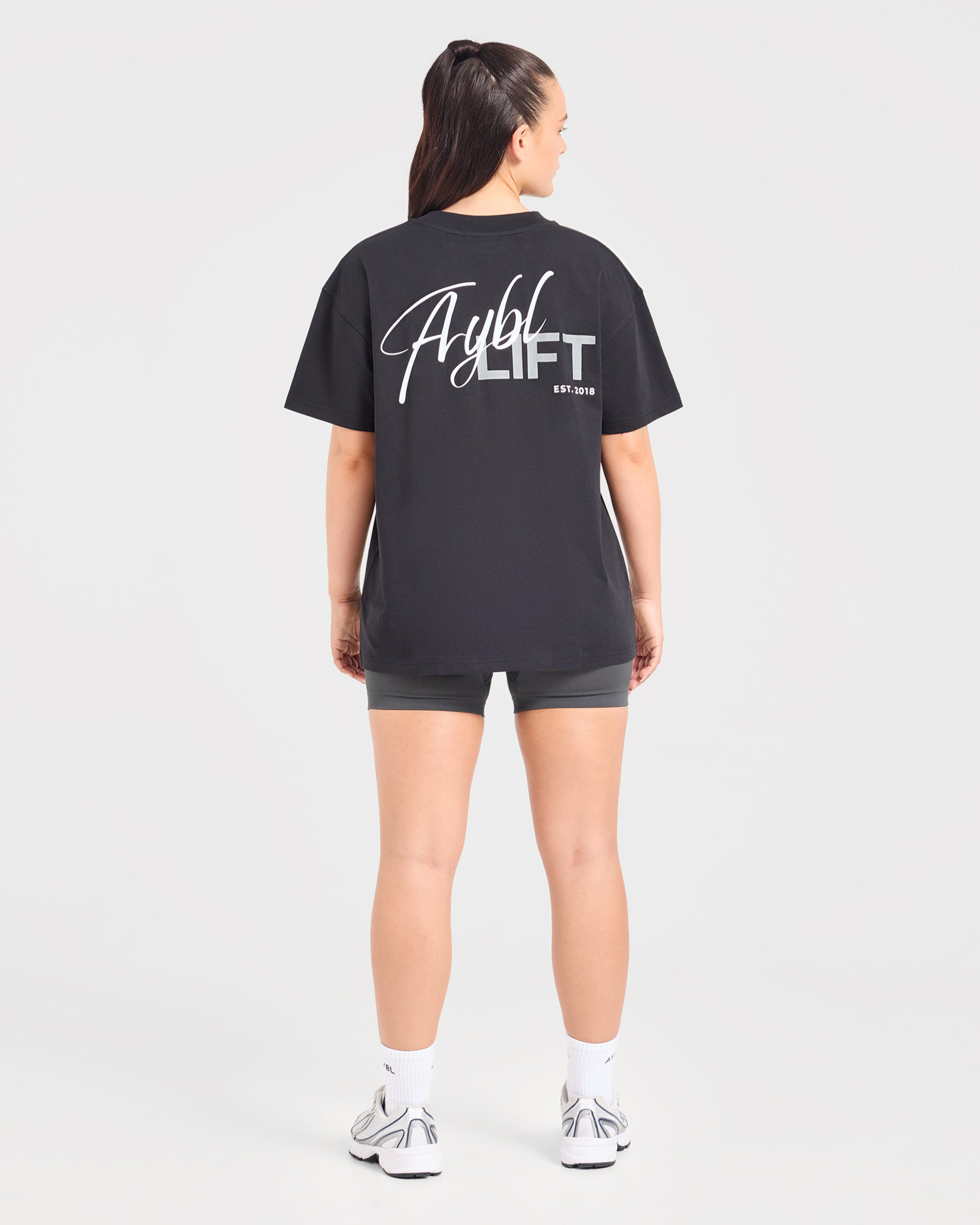 Lift Graphic 2.0 Oversized T Shirt - Noir