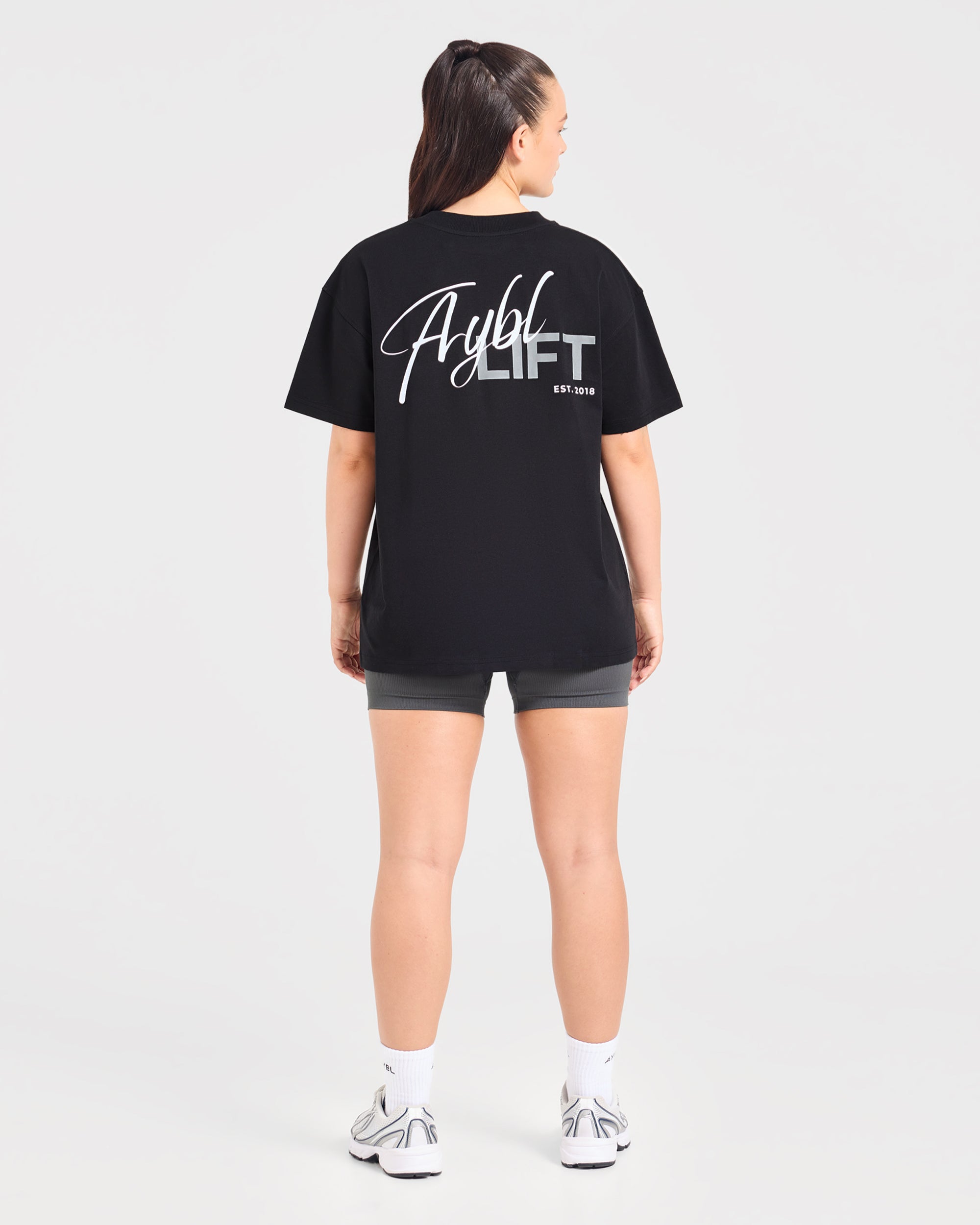 Lift Graphic 2.0 Oversized T Shirt - Noir