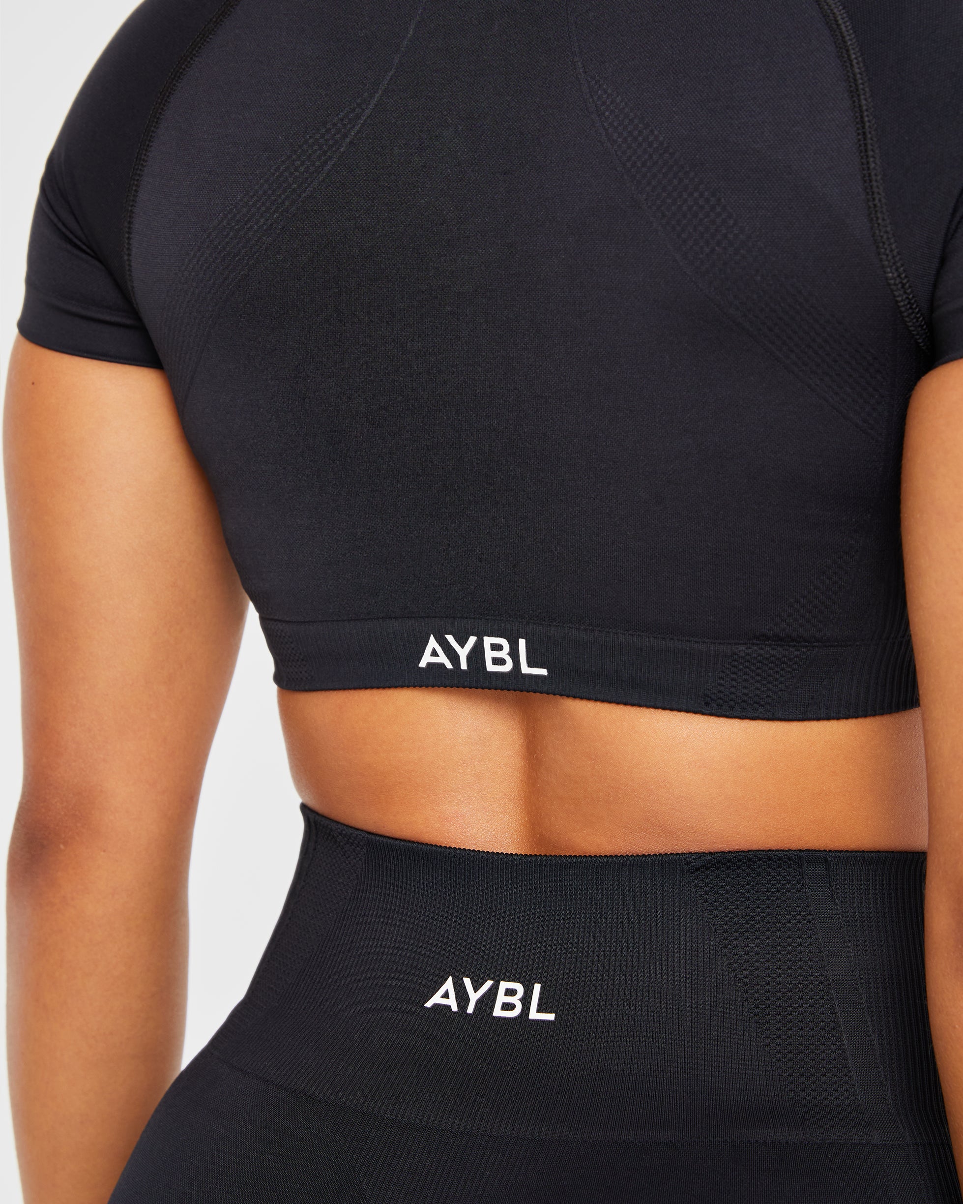 Balance V3 Seamless Crop Top - Noir