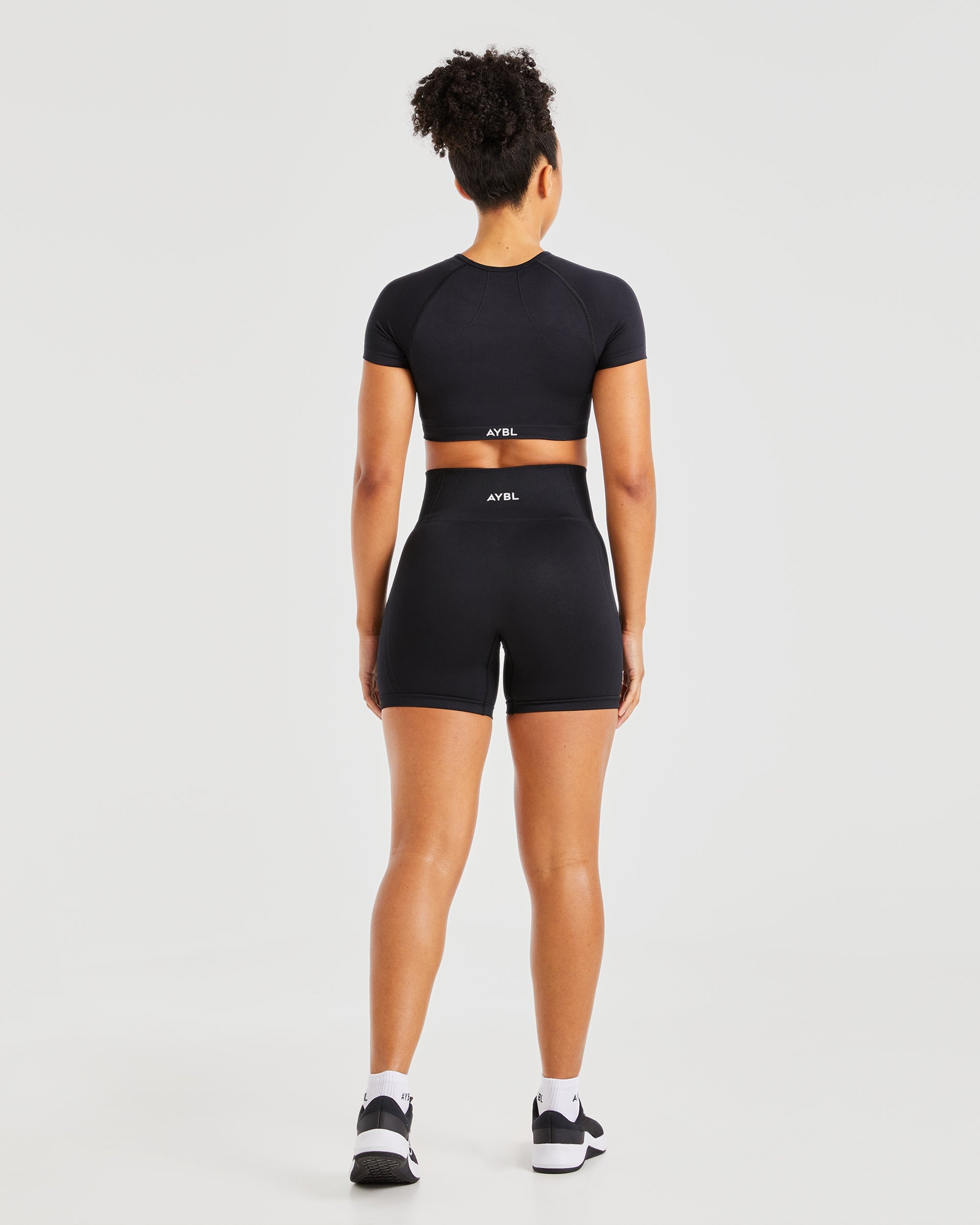 Balance V3 Seamless Crop Top - Noir