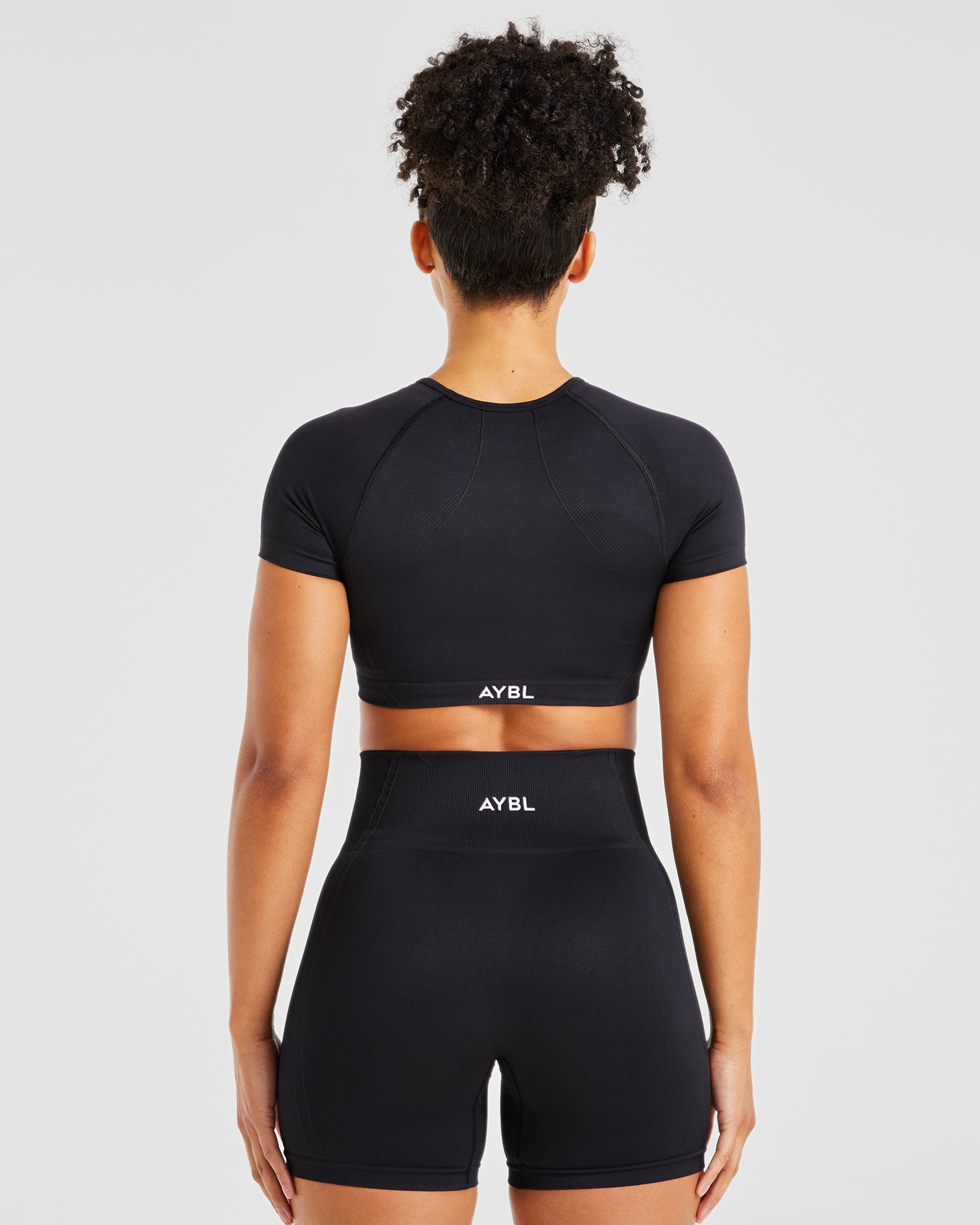 Balance V3 Seamless Crop Top - Noir