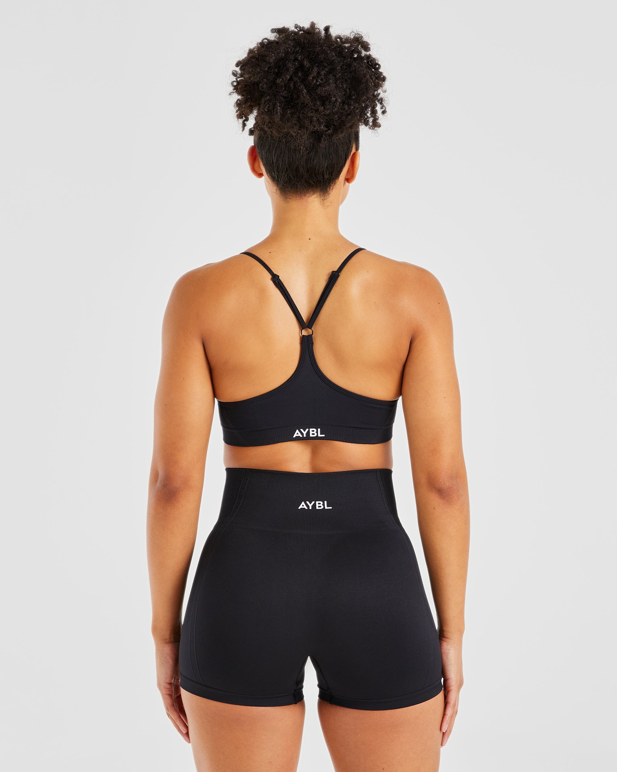 Balance V3 Seamless Strappy Sports Bra - Noir