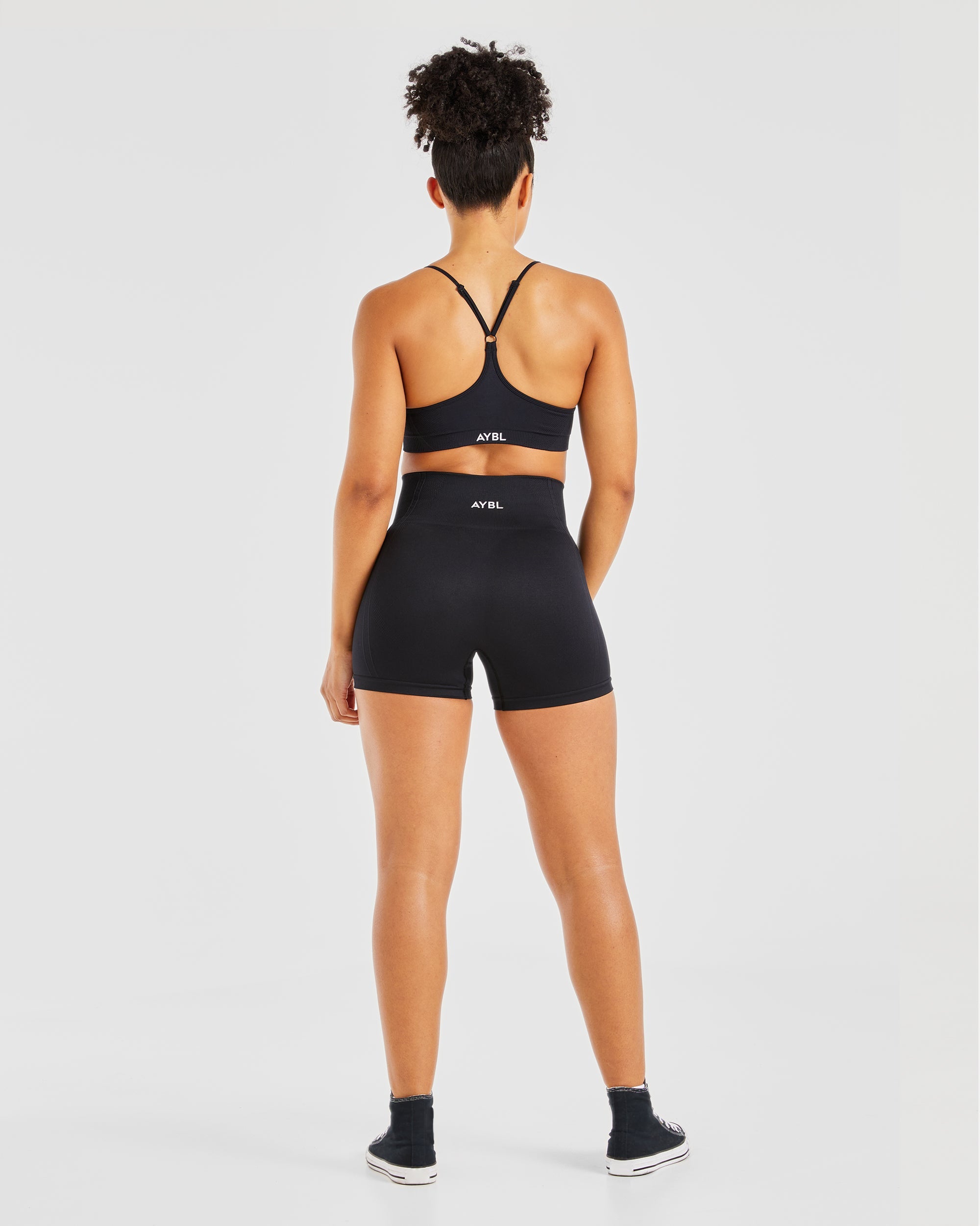 Balance V3 Seamless Strappy Sports Bra - Noir