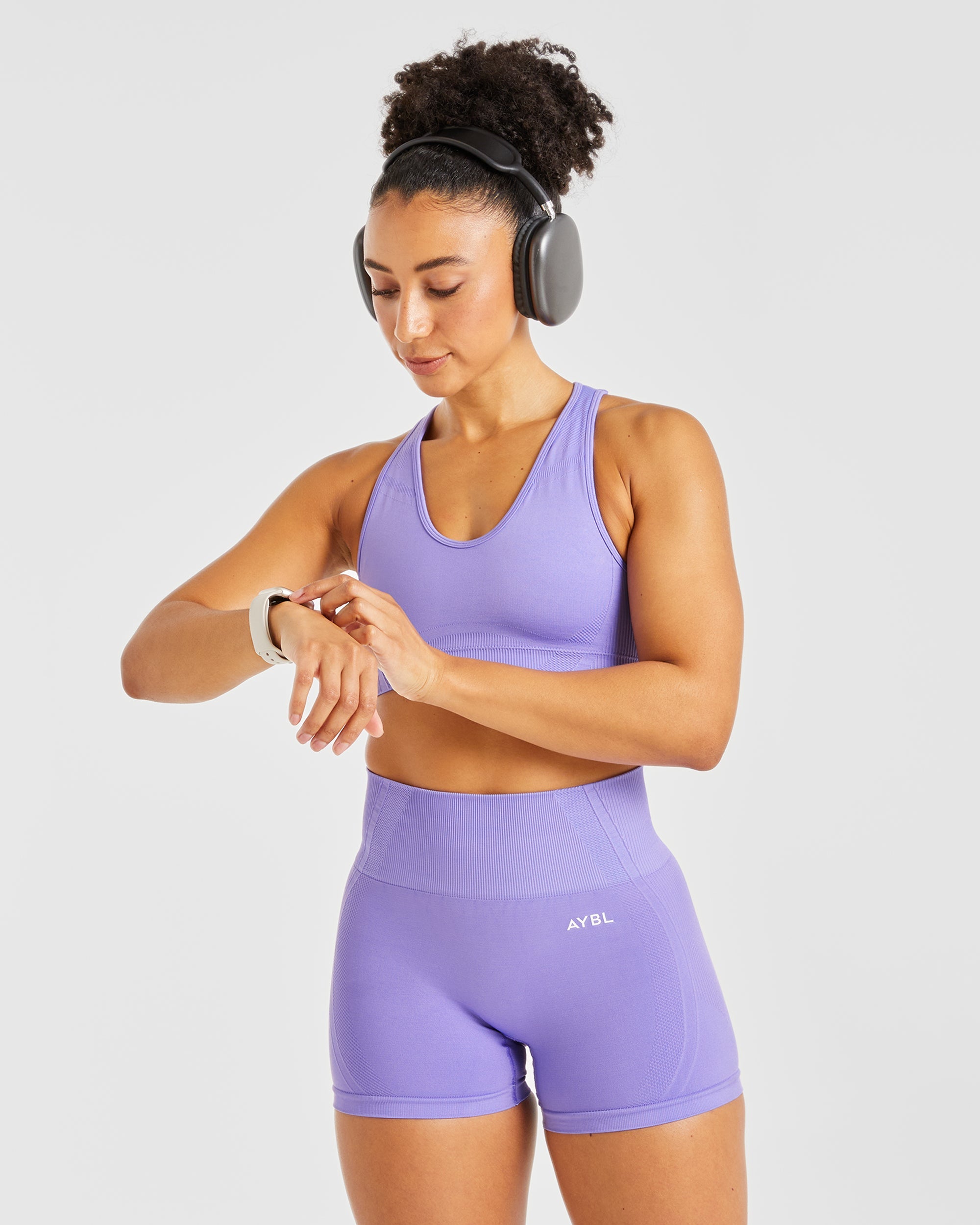 Balance V3 Seamless Shorts - Lavender Violet