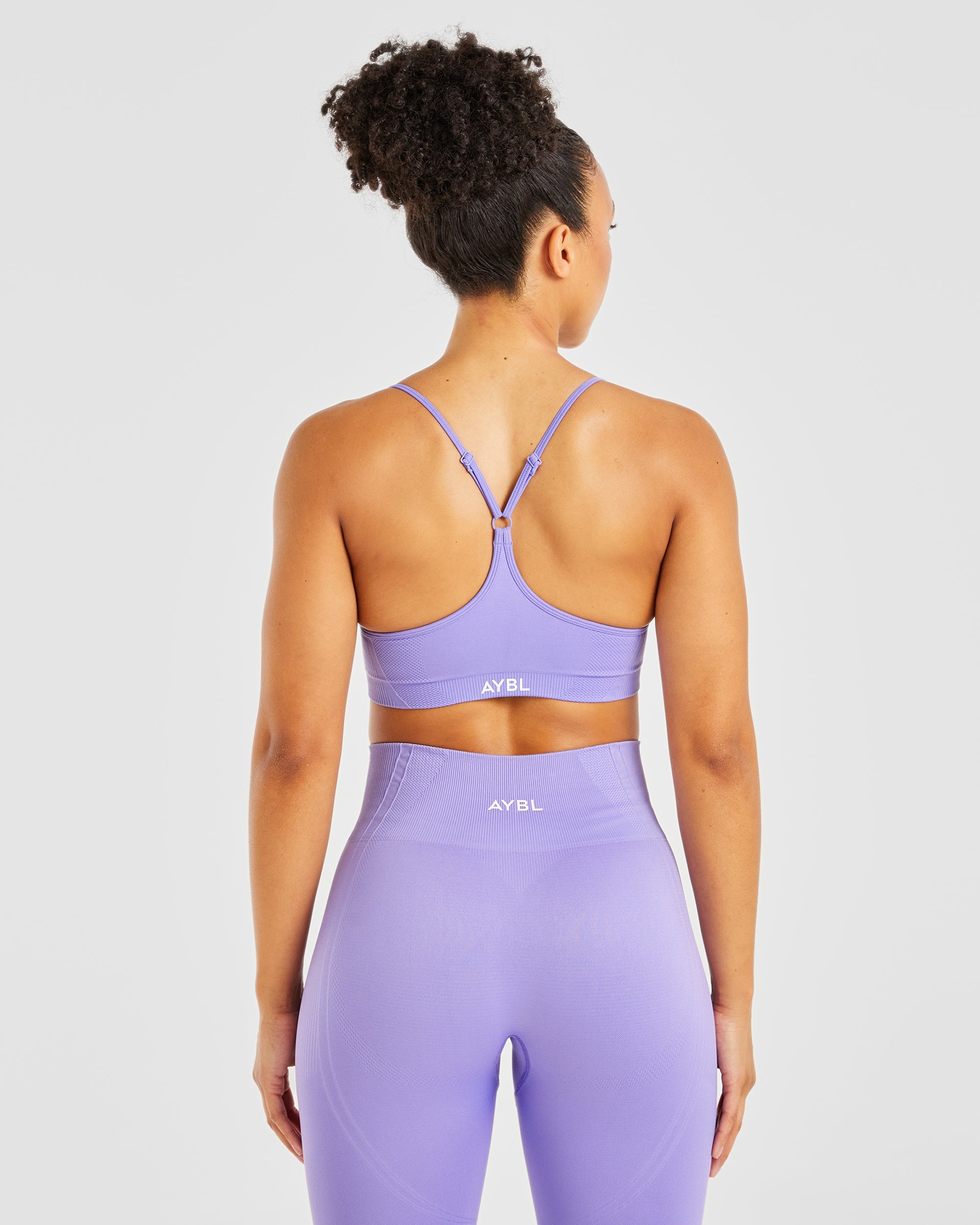 Balance V3 Seamless Strappy Sports Bra - Lavender Violet