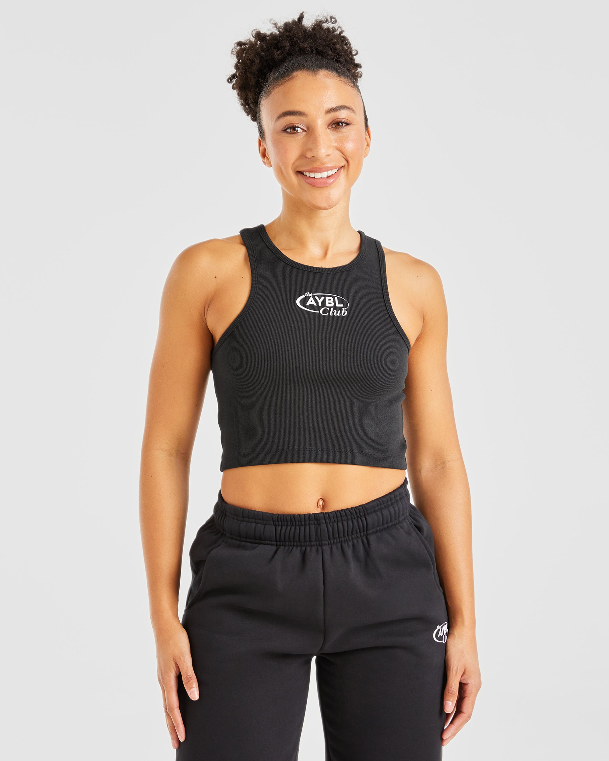 AYBL Club Vest Top - Noir