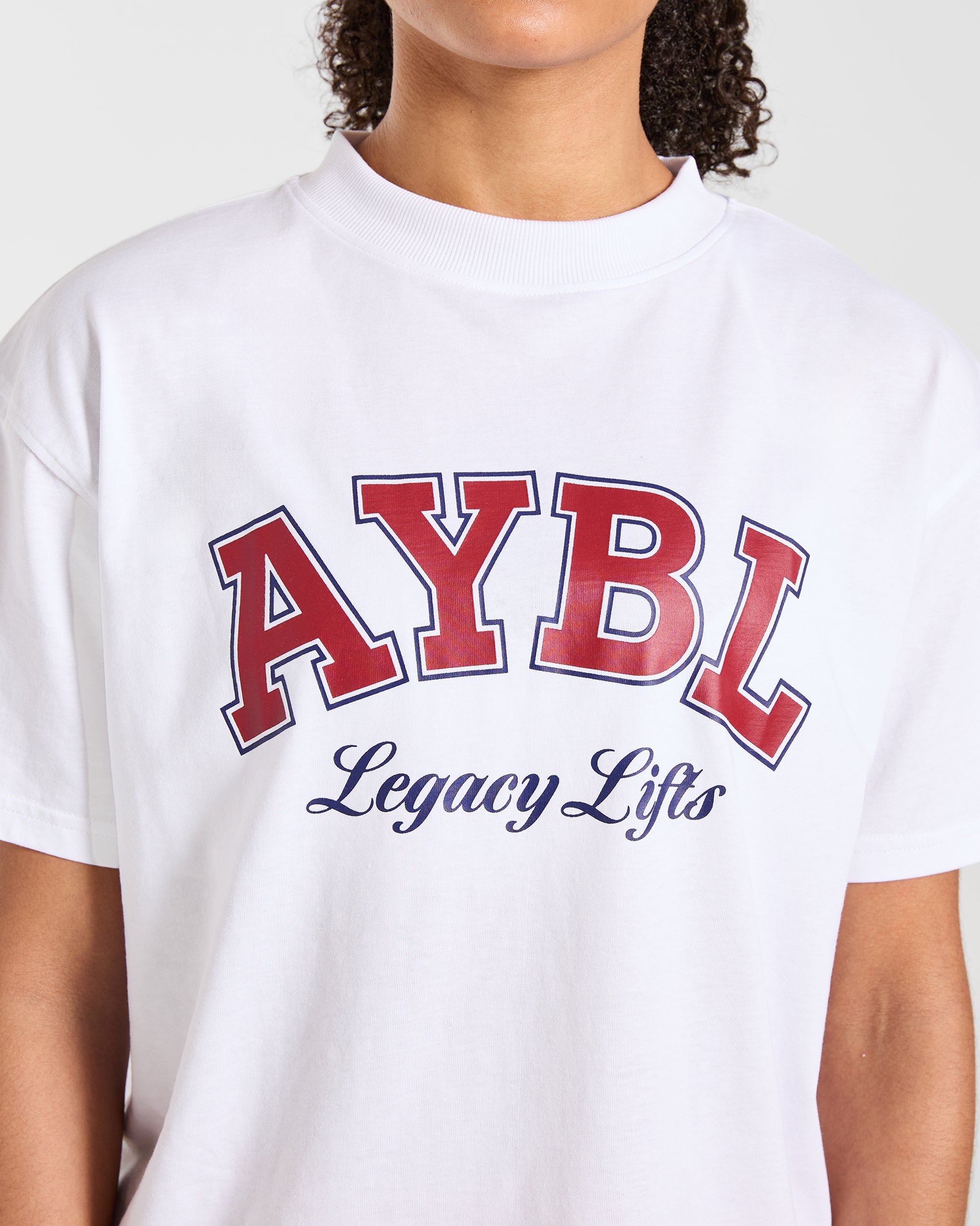 Legacy Lifts Oversized T Shirt - White