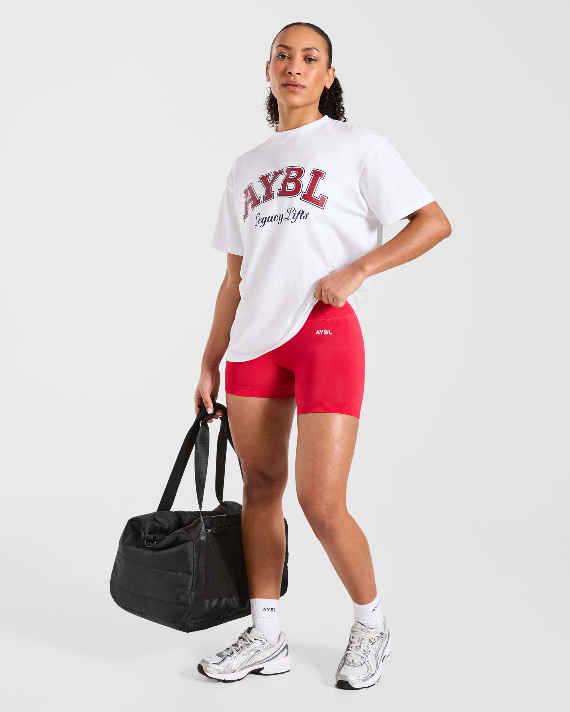 Legacy Lifts Oversized T Shirt - White