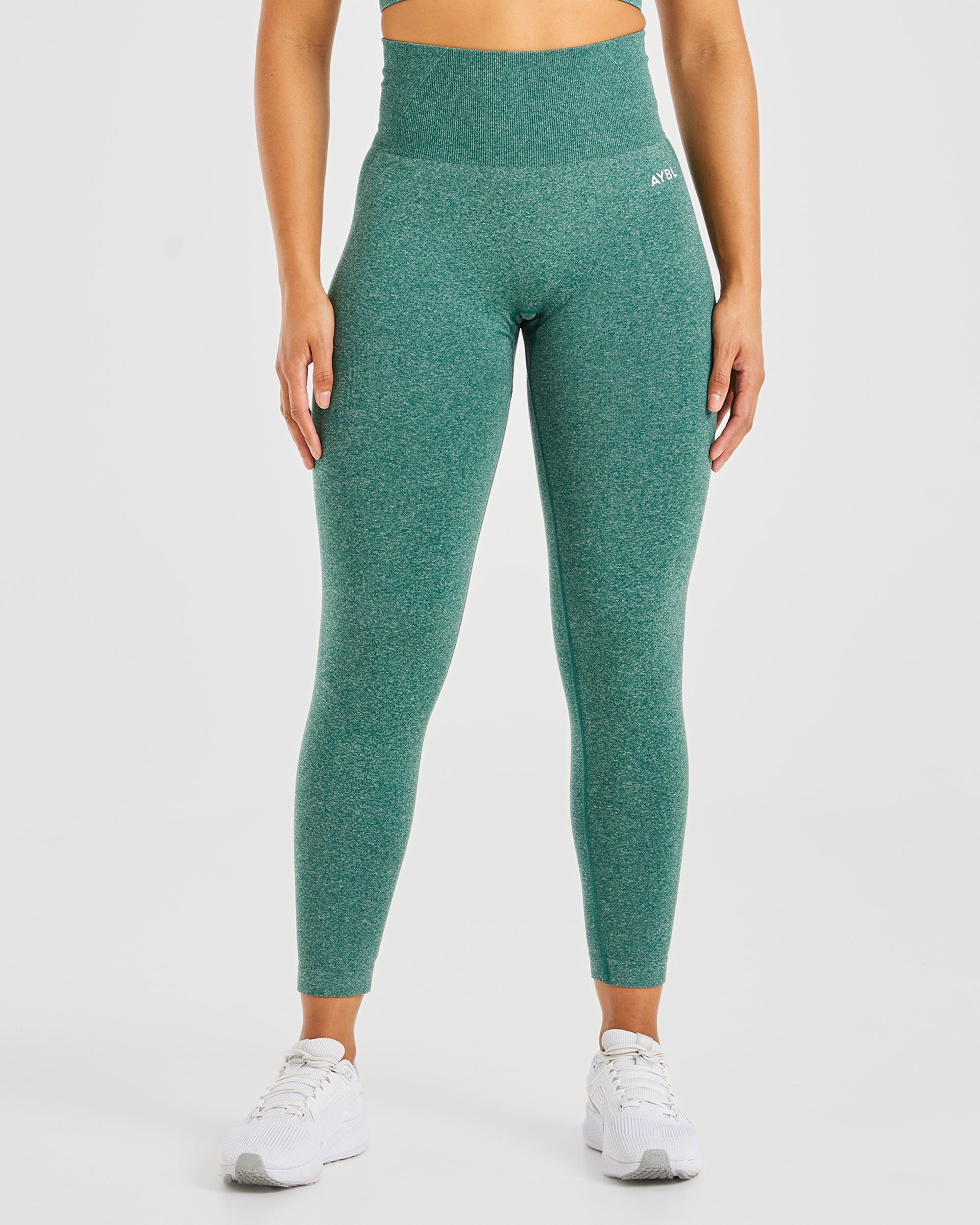 Empower Seamless Leggings - Forest Vert Marl